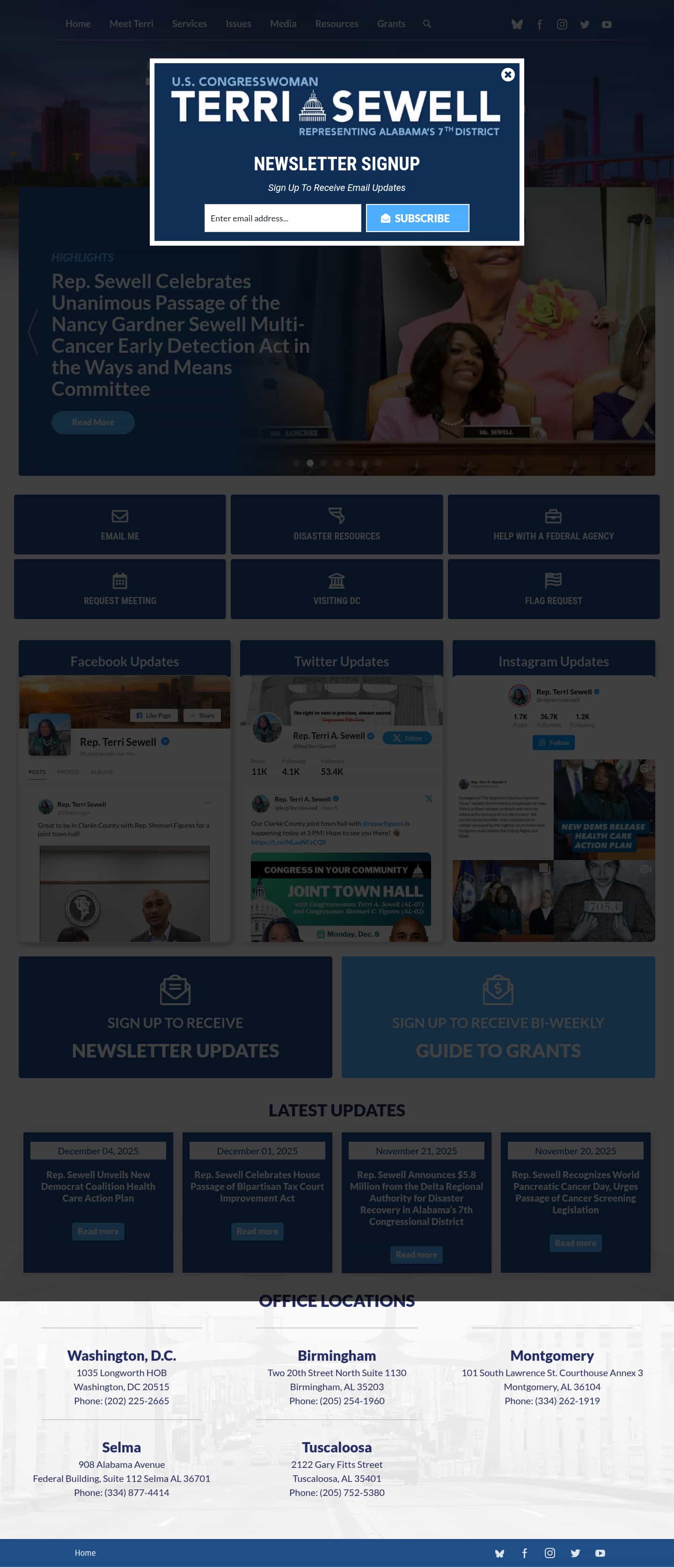 Latest website image capture
