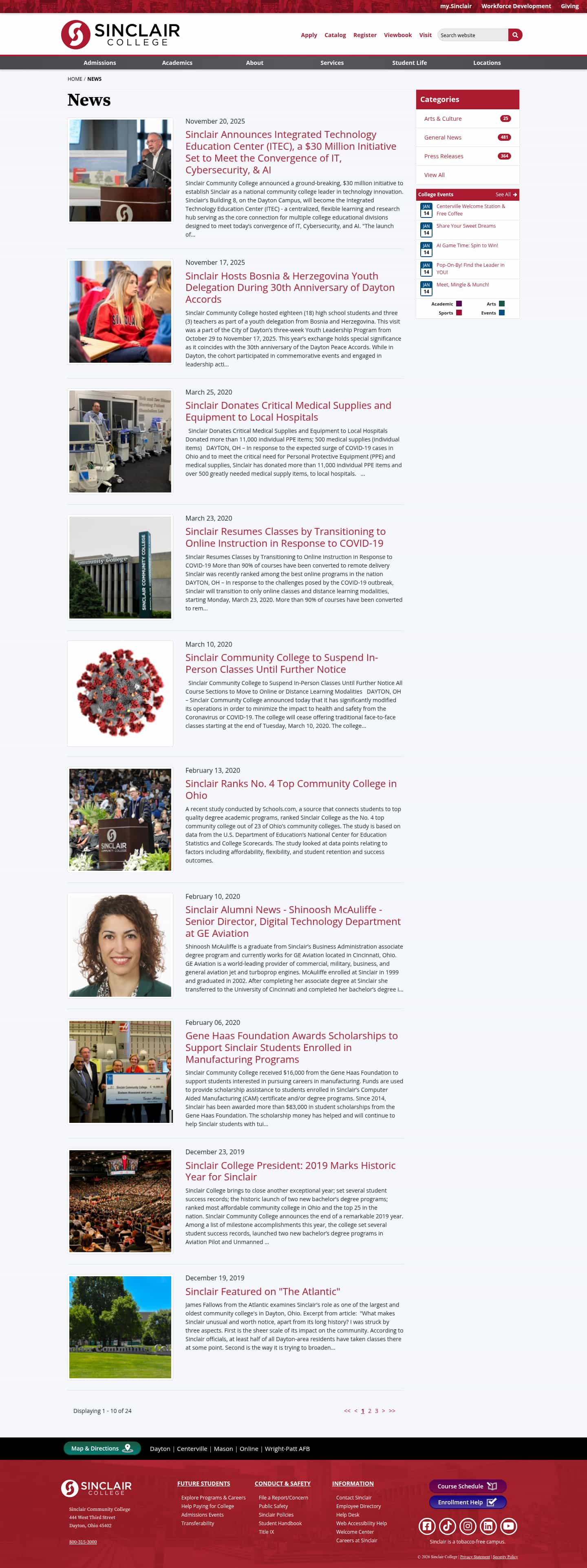 Latest website image capture