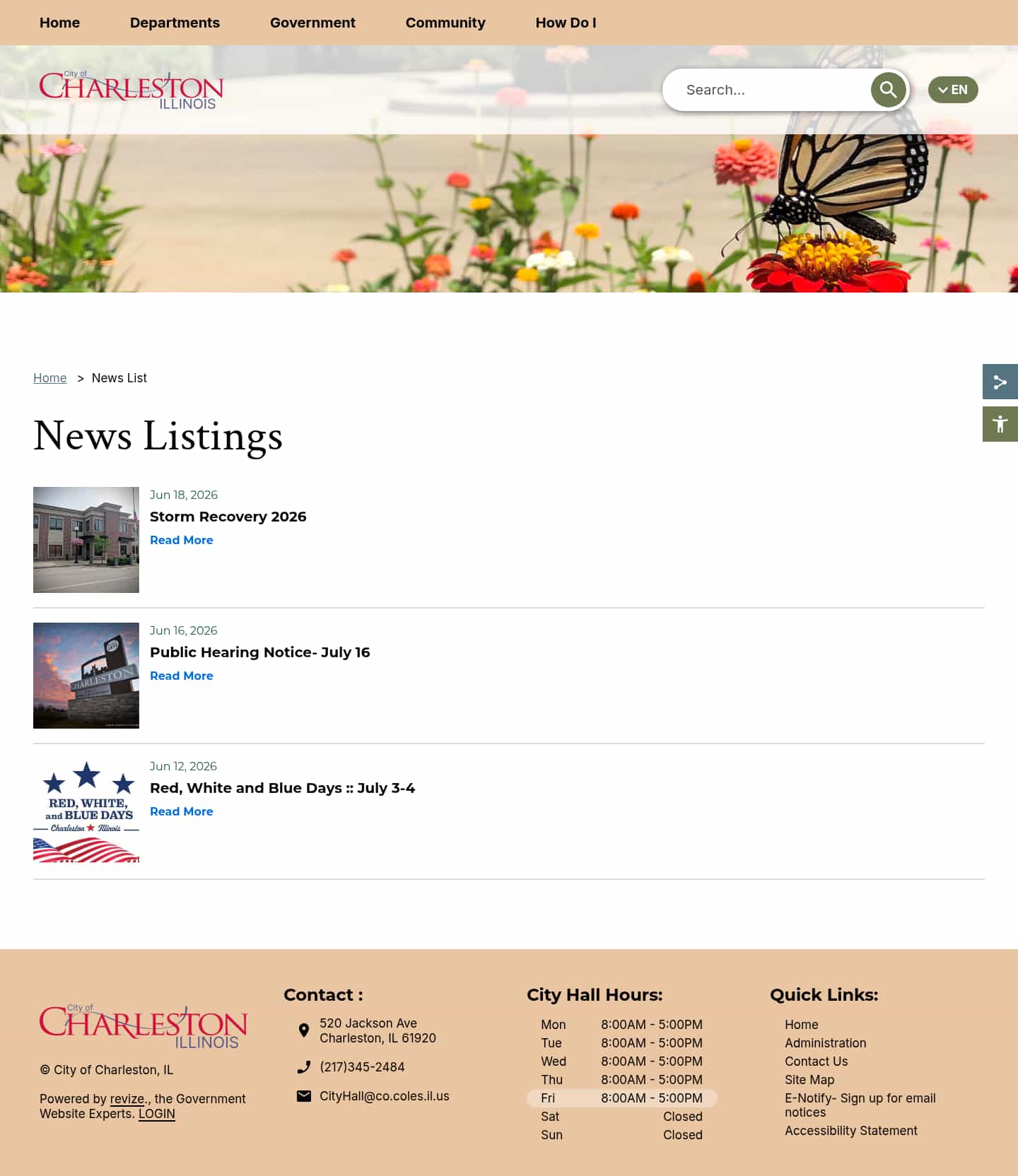 Latest website image capture