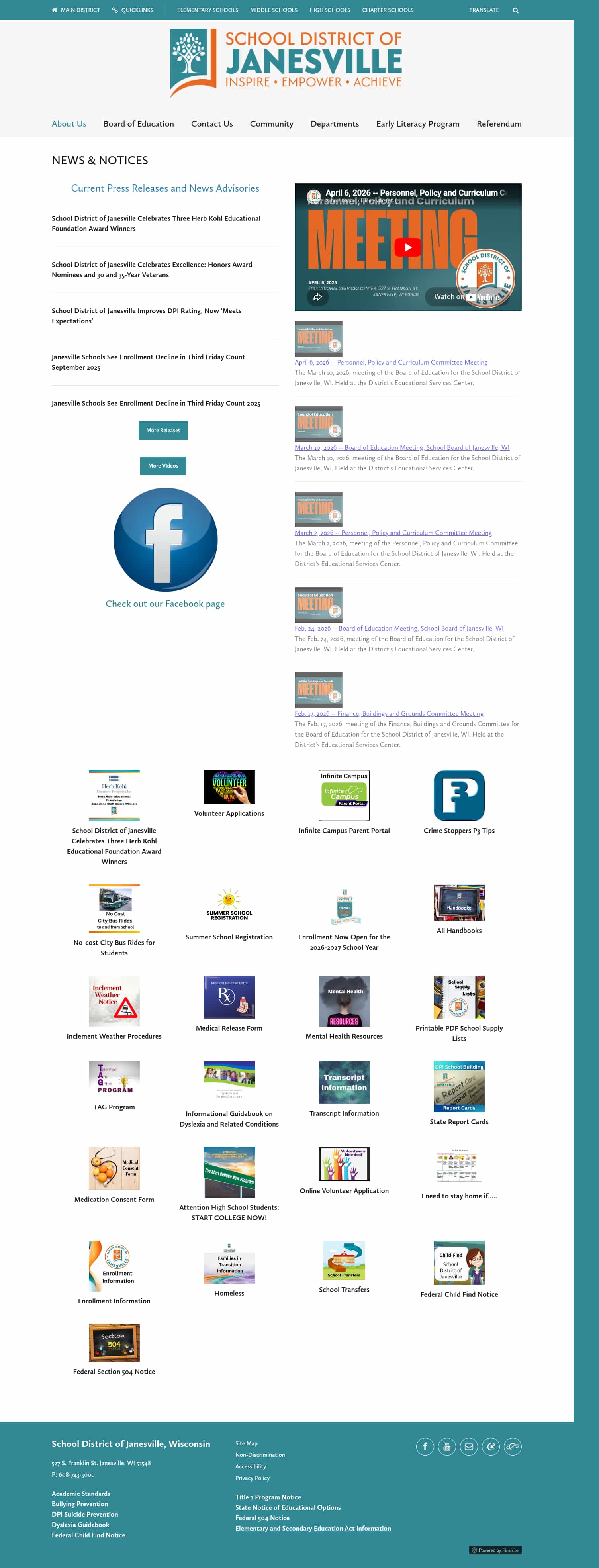 Latest website image capture