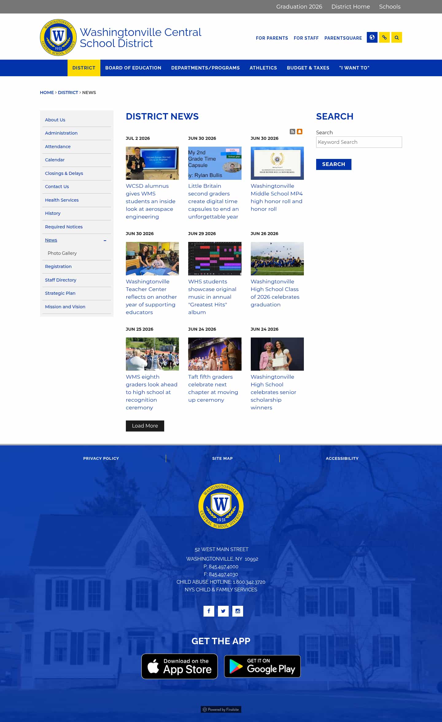 Latest website image capture