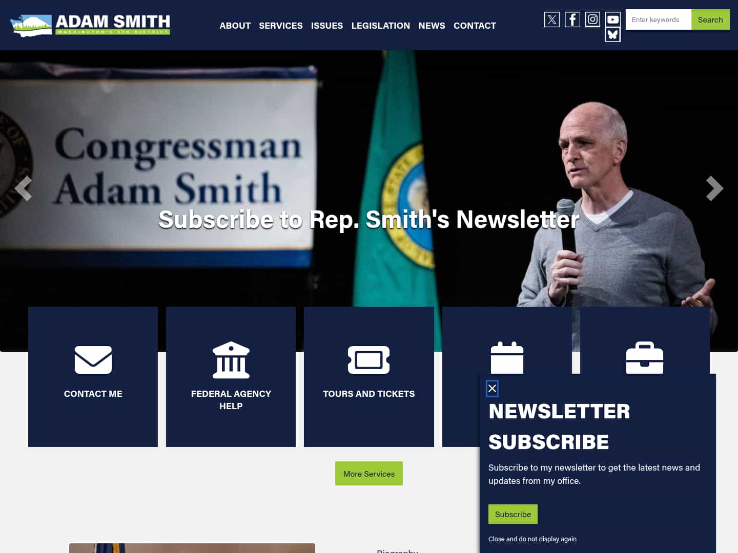 Latest website image capture