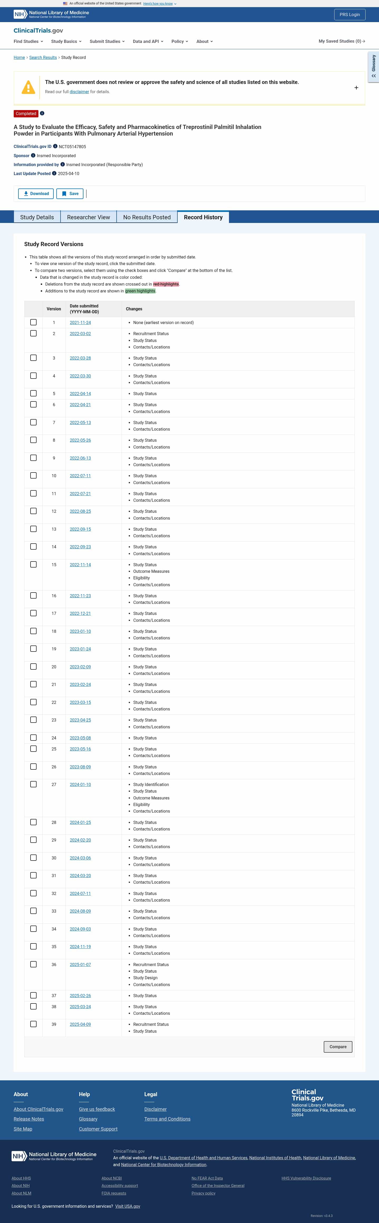 Latest website image capture