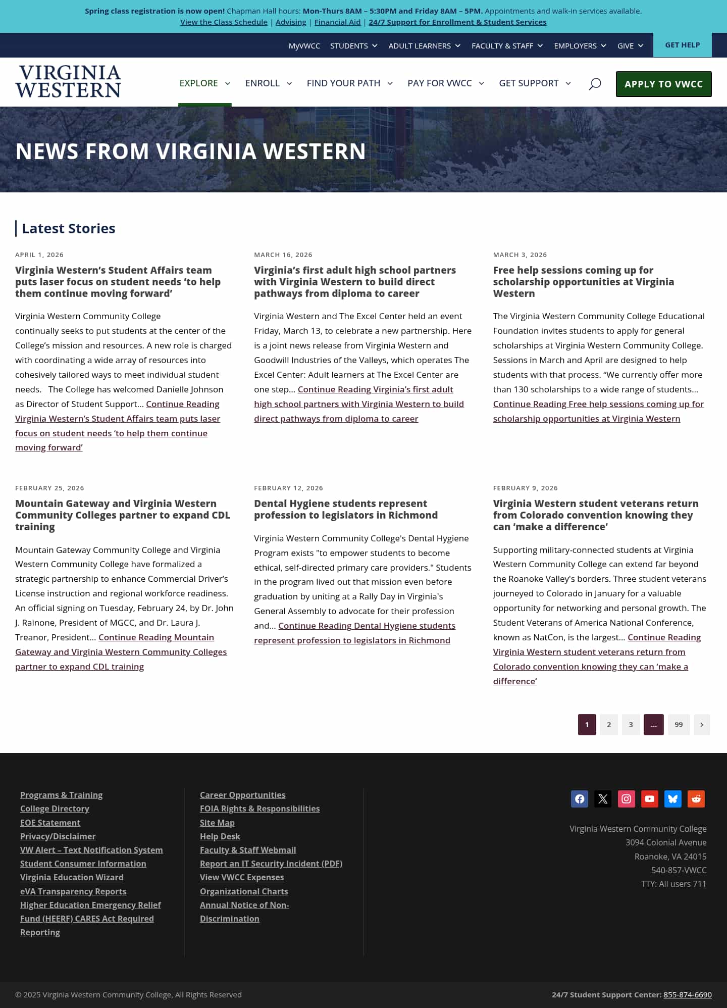 Latest website image capture