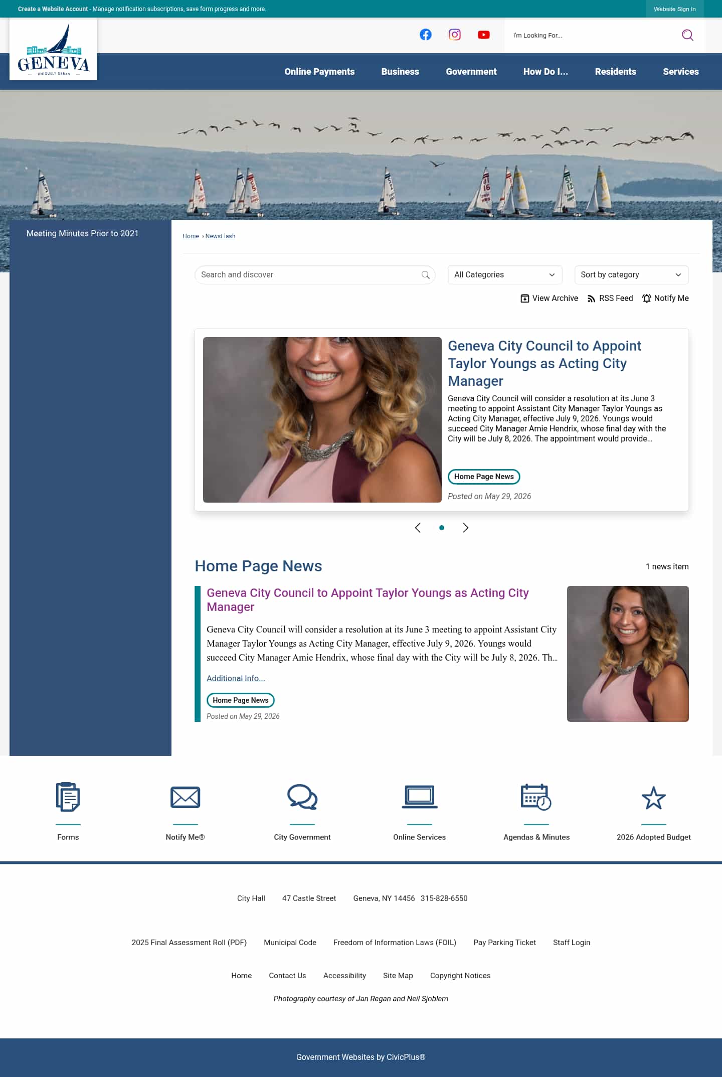 Latest website image capture