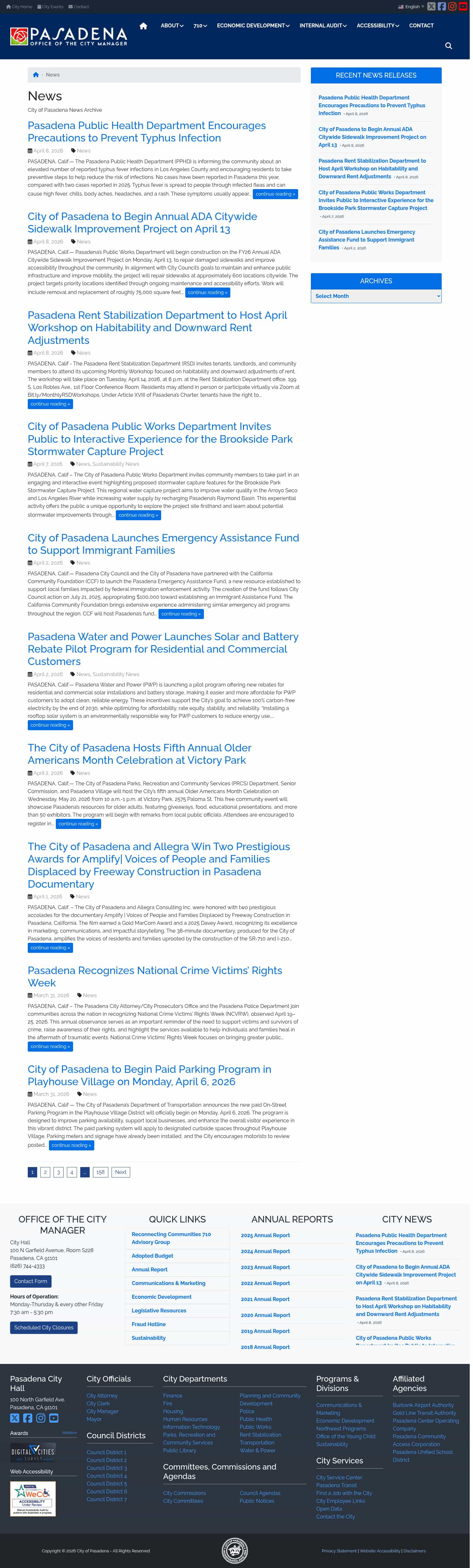 Latest website image capture