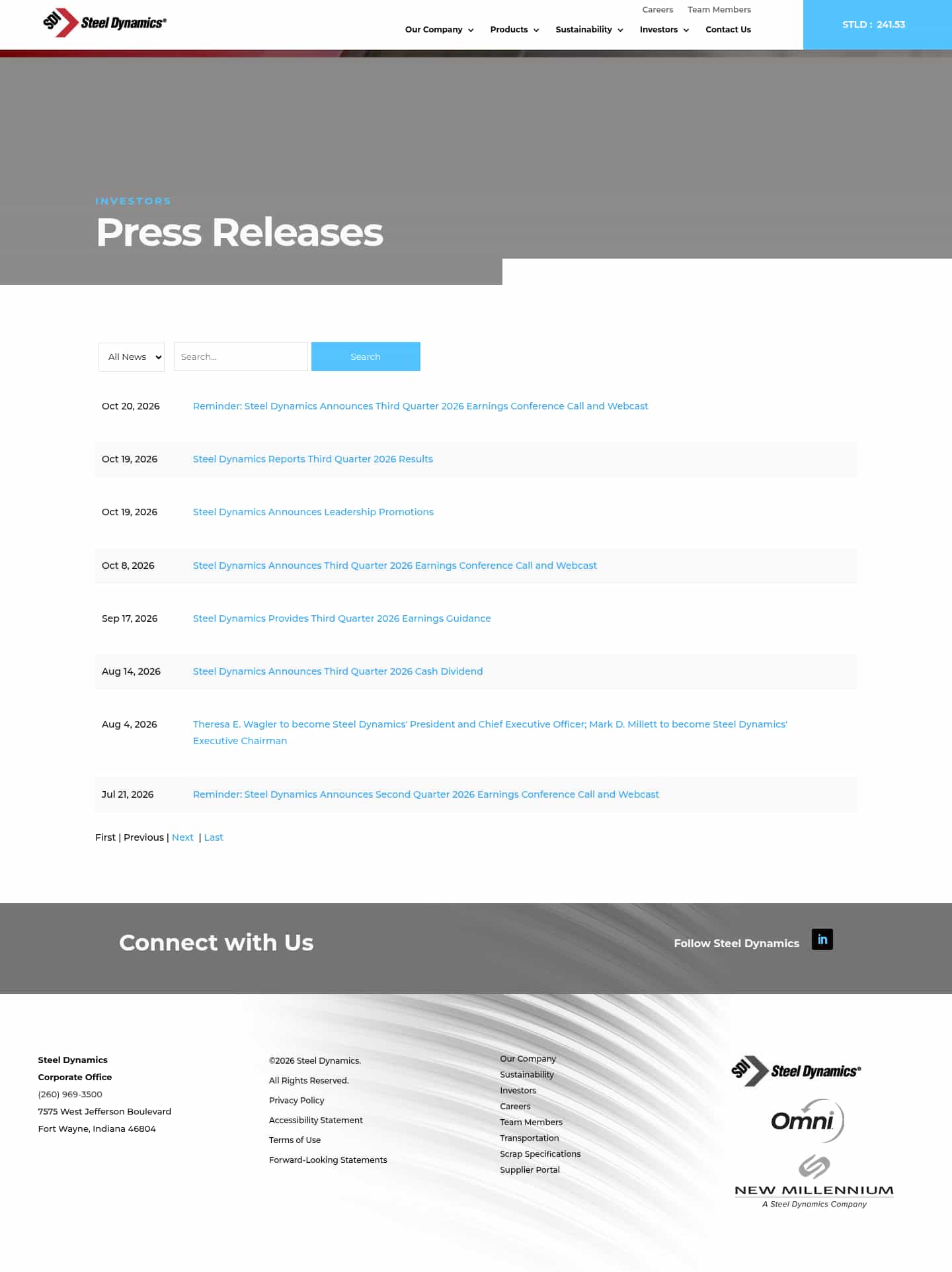 Latest website image capture