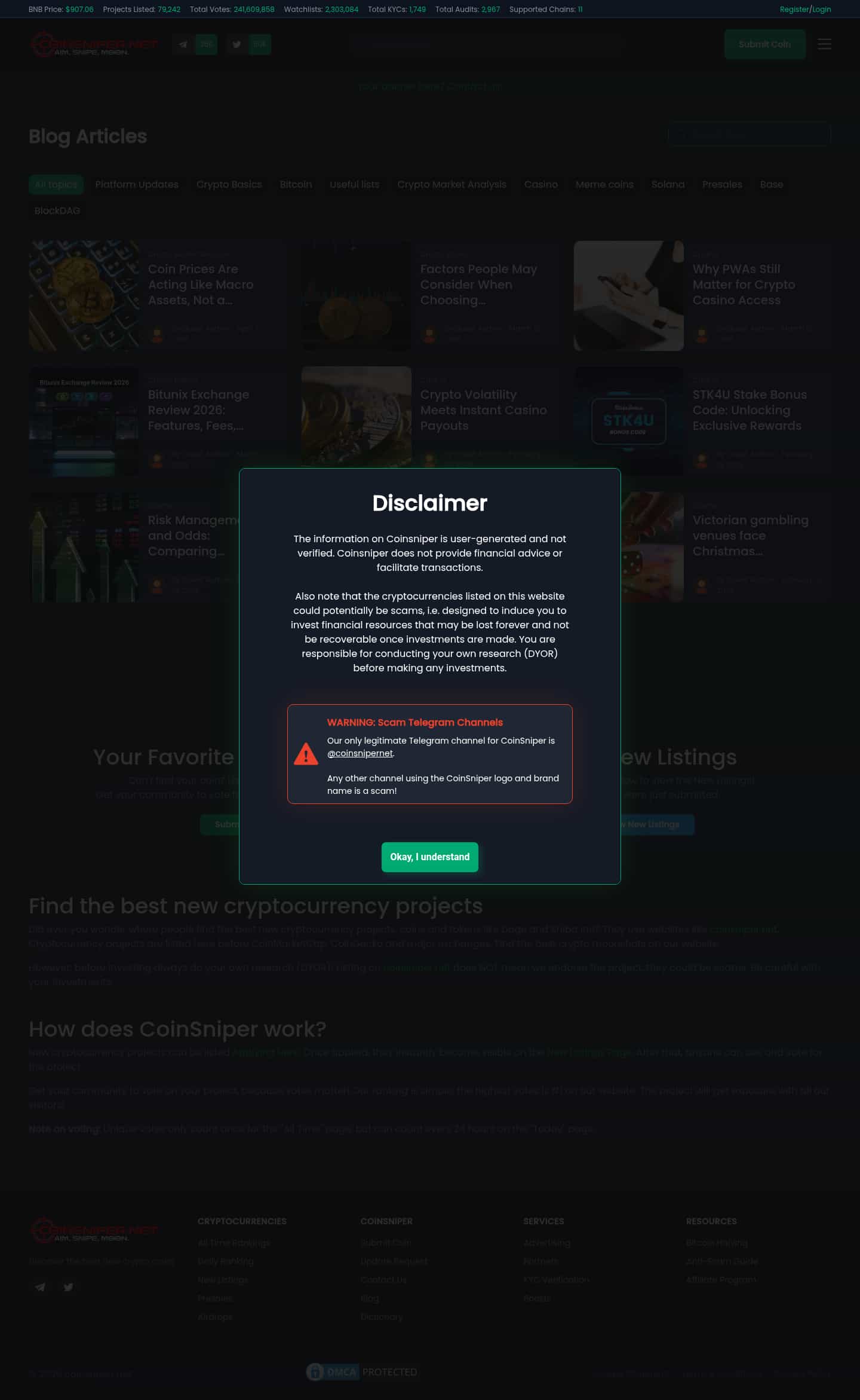 Latest website image capture