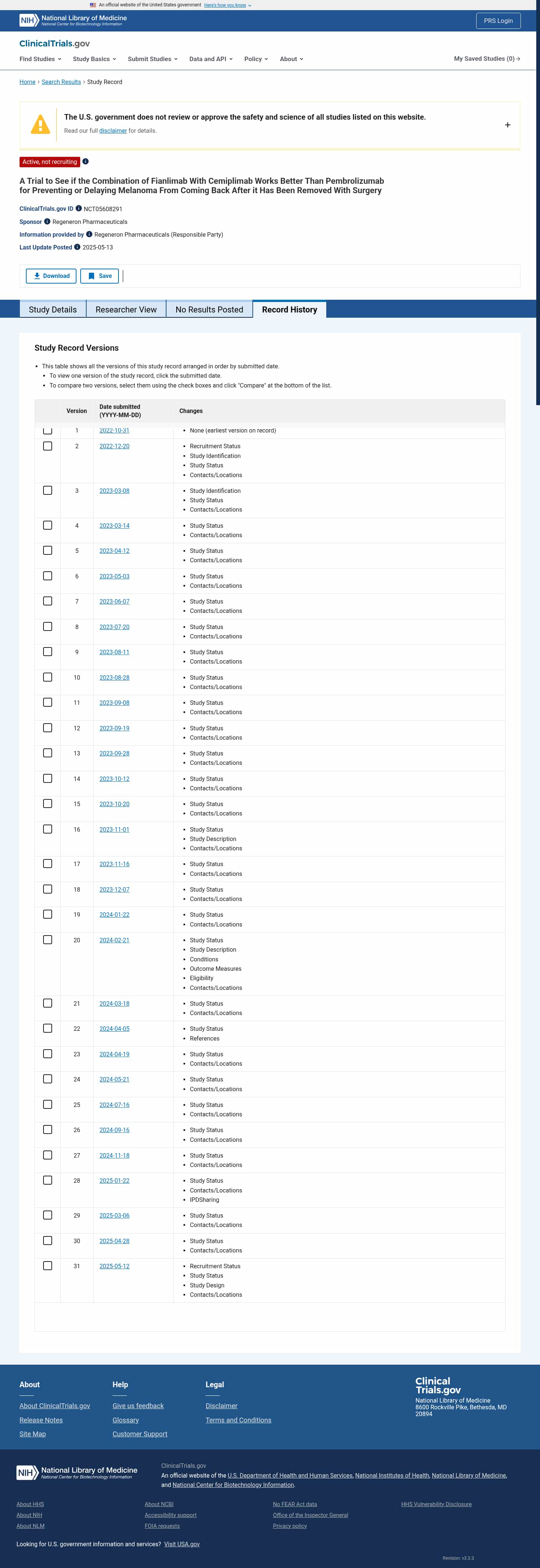 Latest website image capture