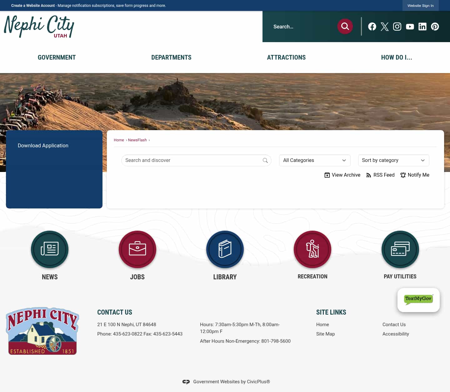 Latest website image capture