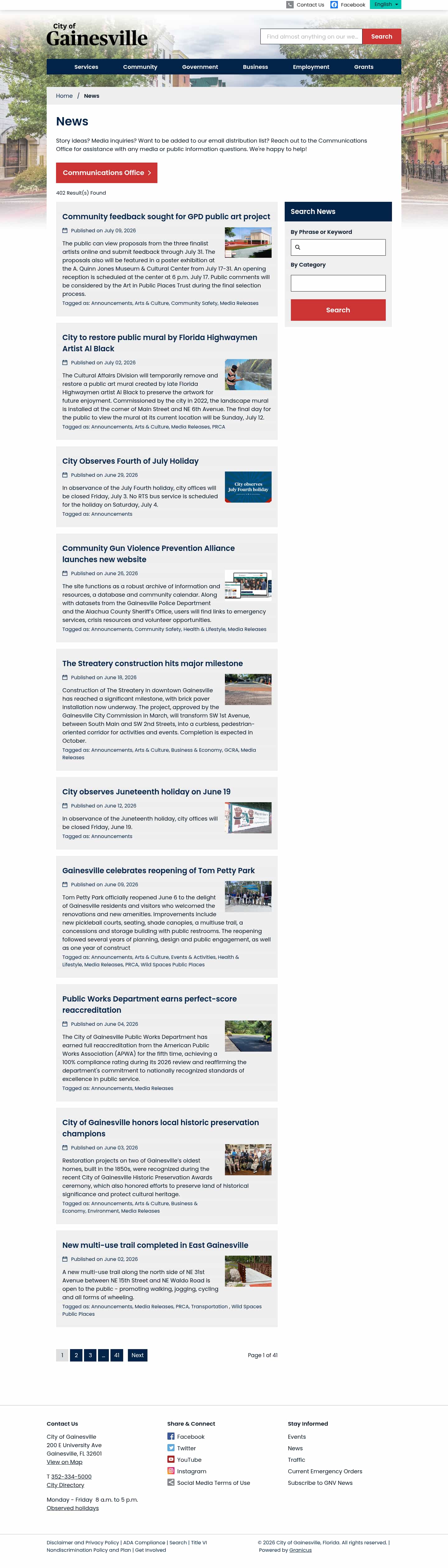 Latest website image capture