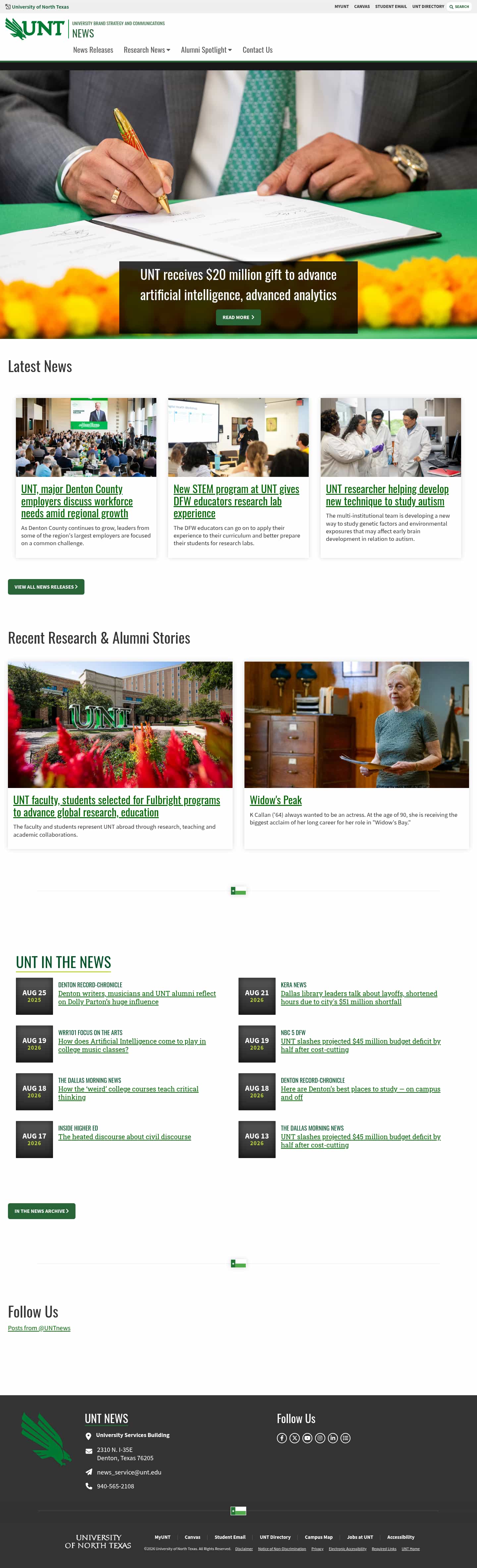 Latest website image capture