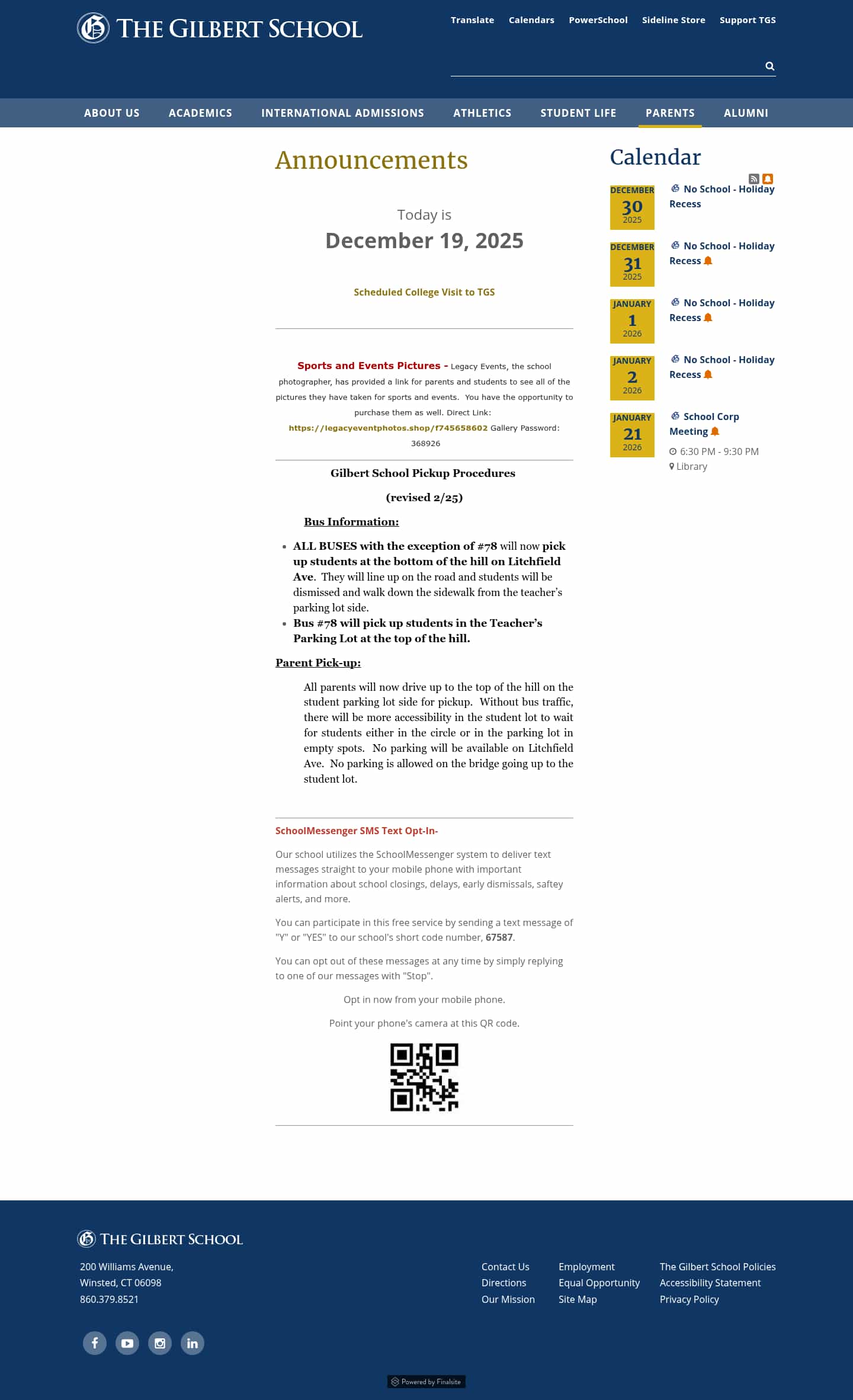 Latest website image capture