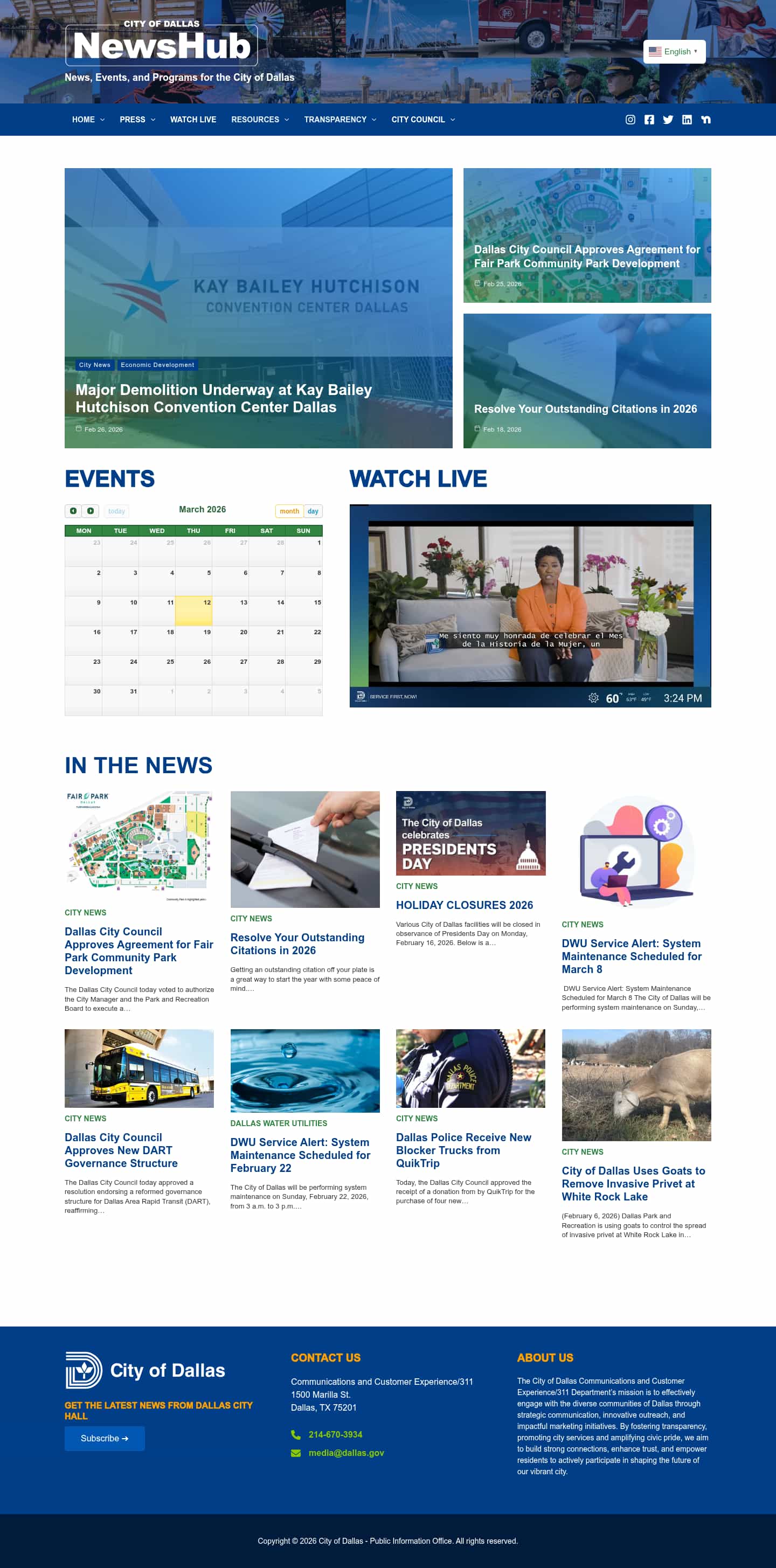 Latest website image capture