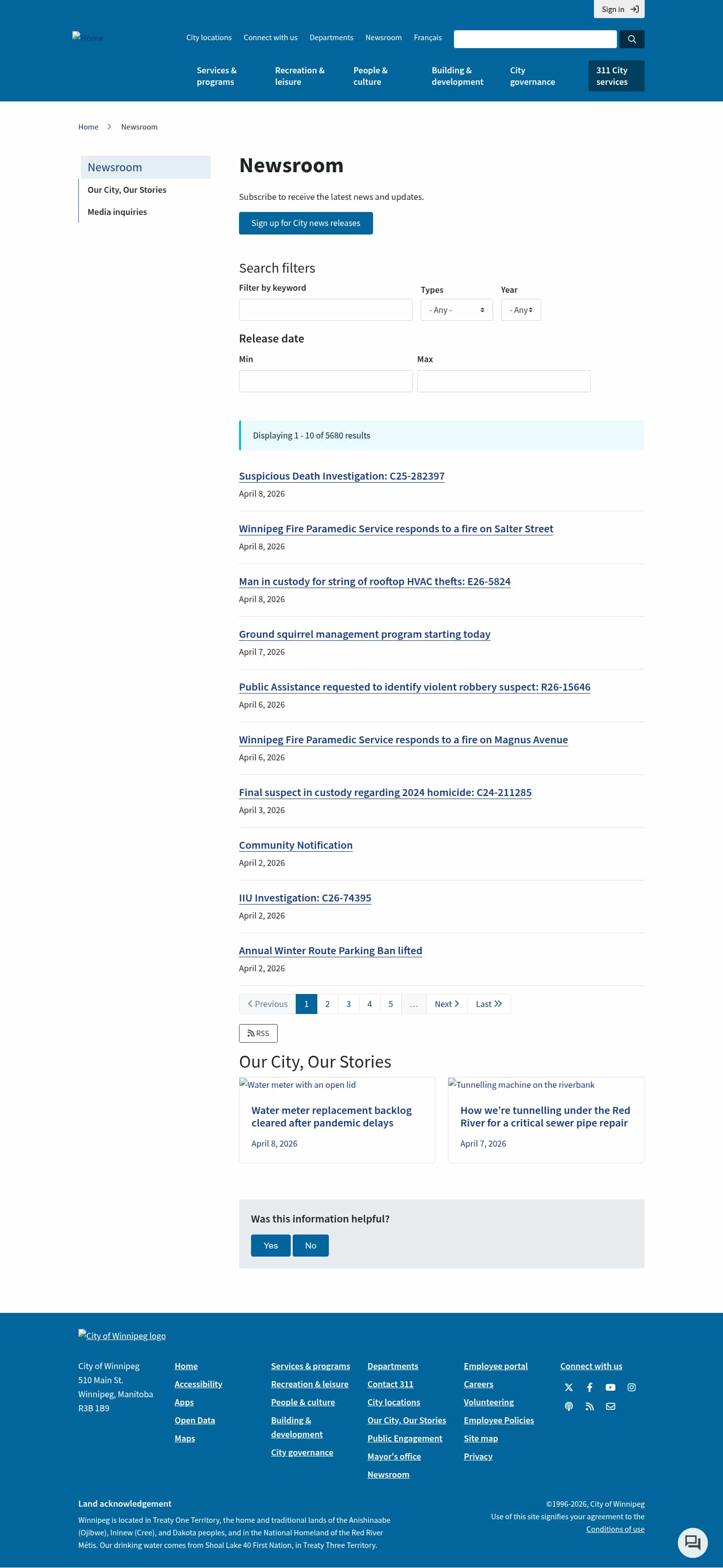 Latest website image capture