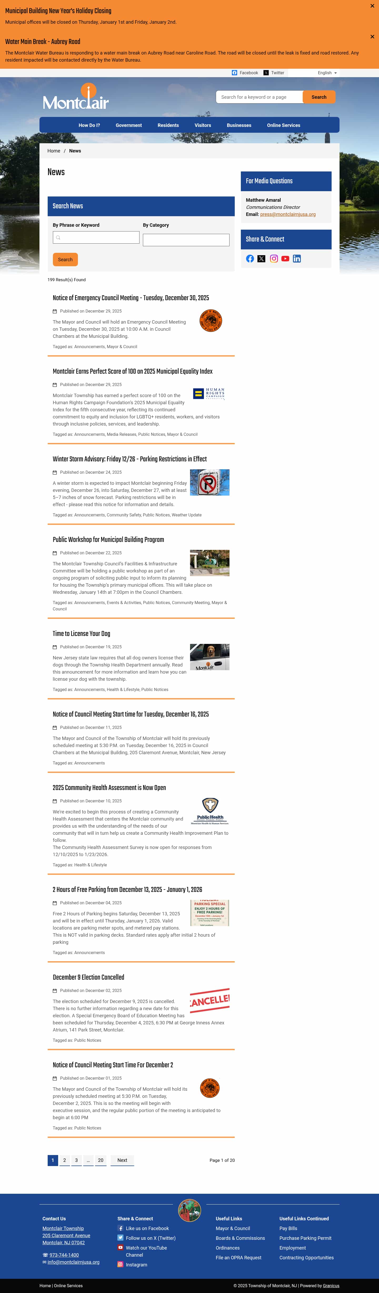 Latest website image capture