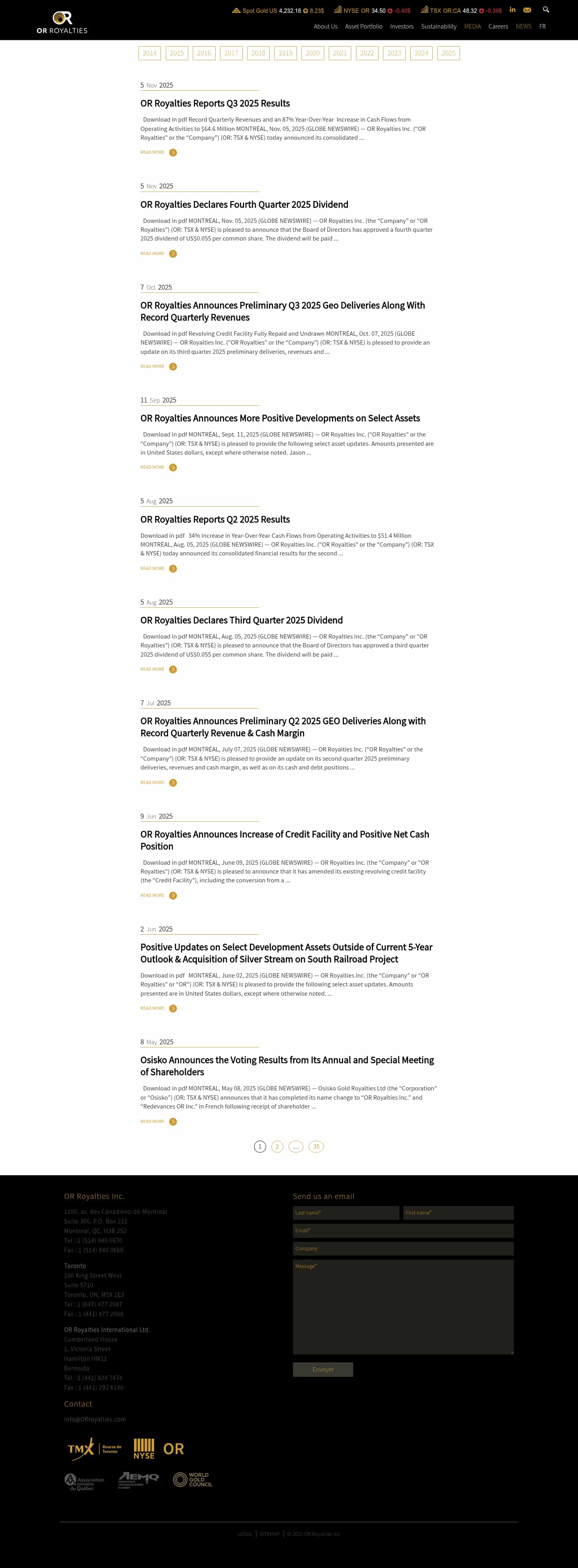 Latest website image capture