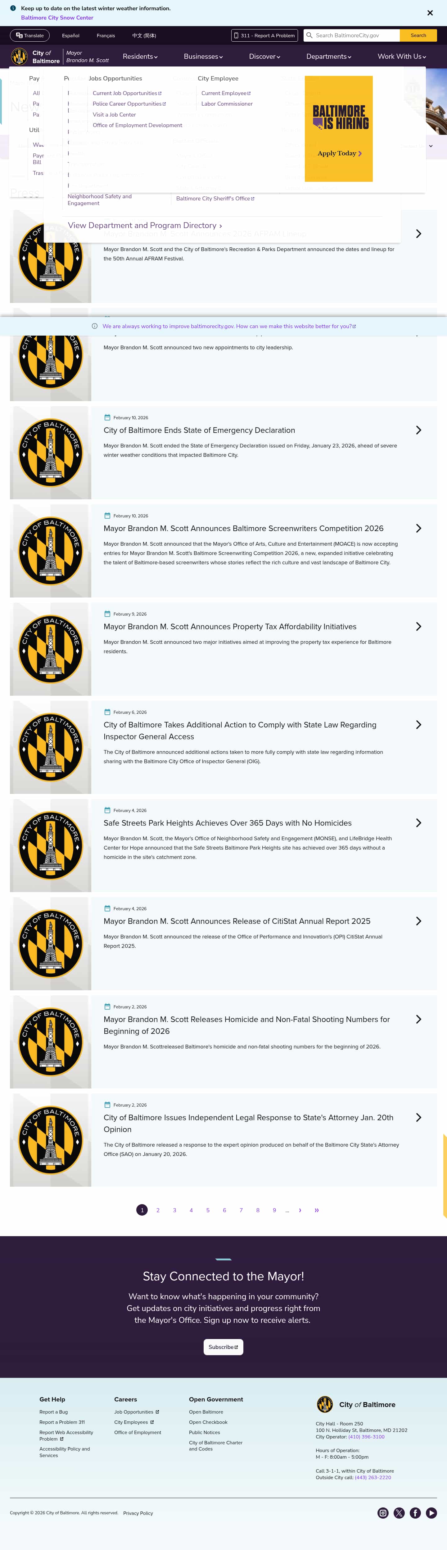 Latest website image capture