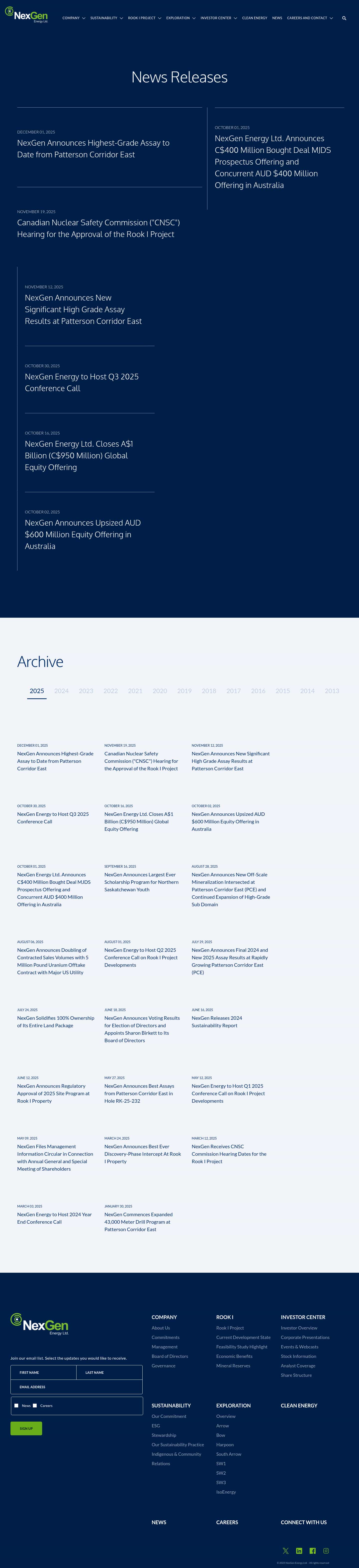 Latest website image capture