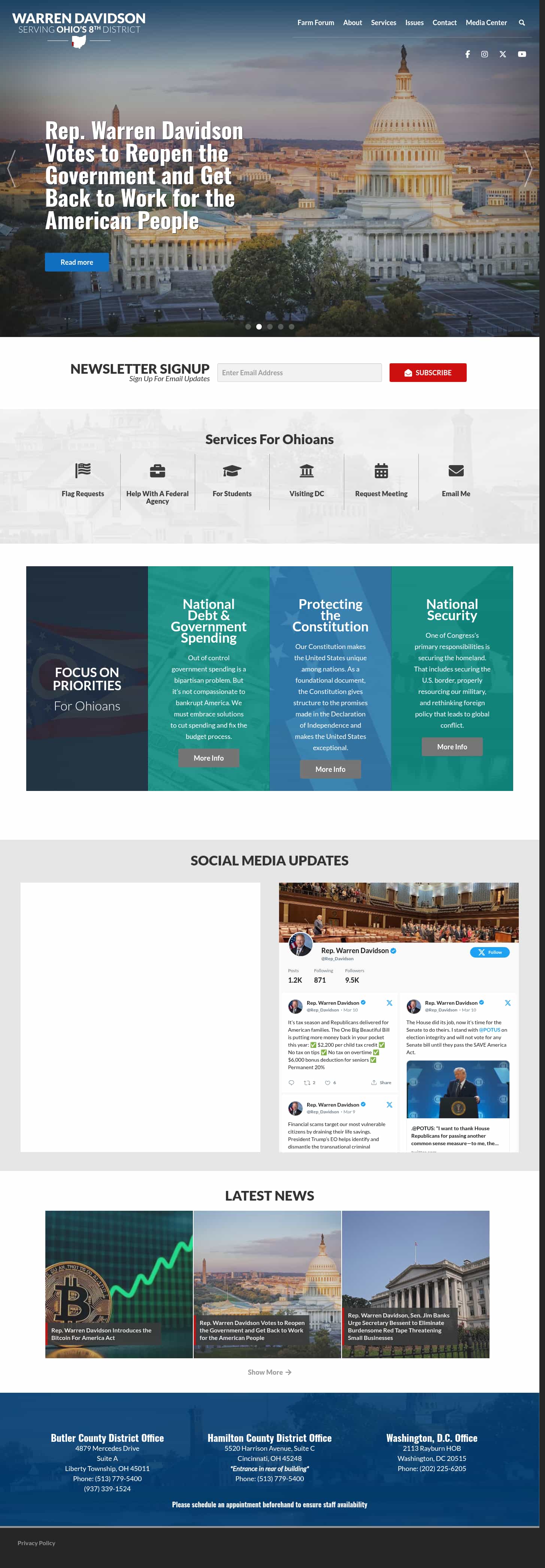 Latest website image capture