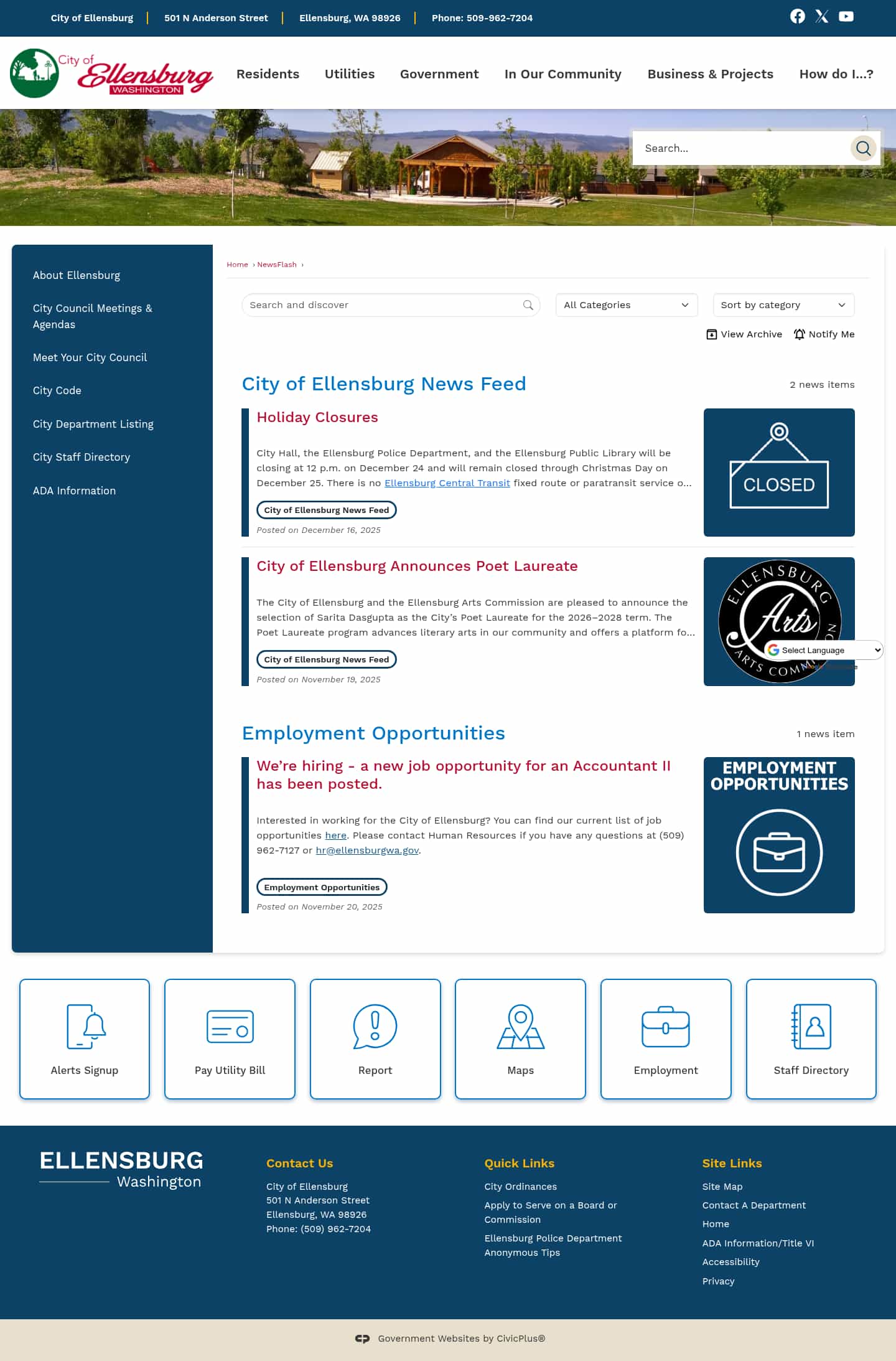 Latest website image capture