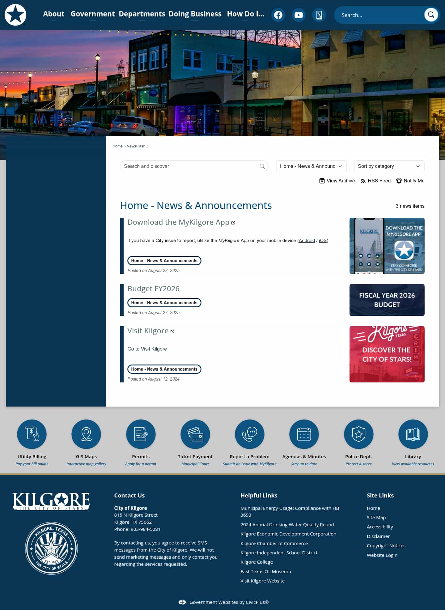 Latest website image capture