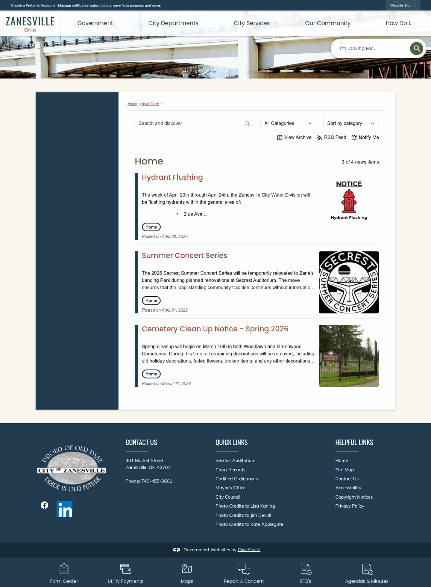 Latest website image capture