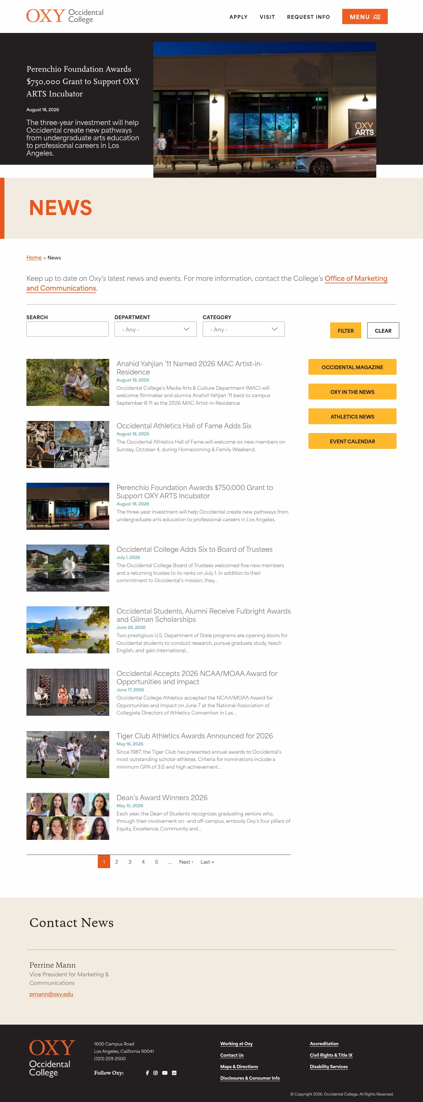 Latest website image capture