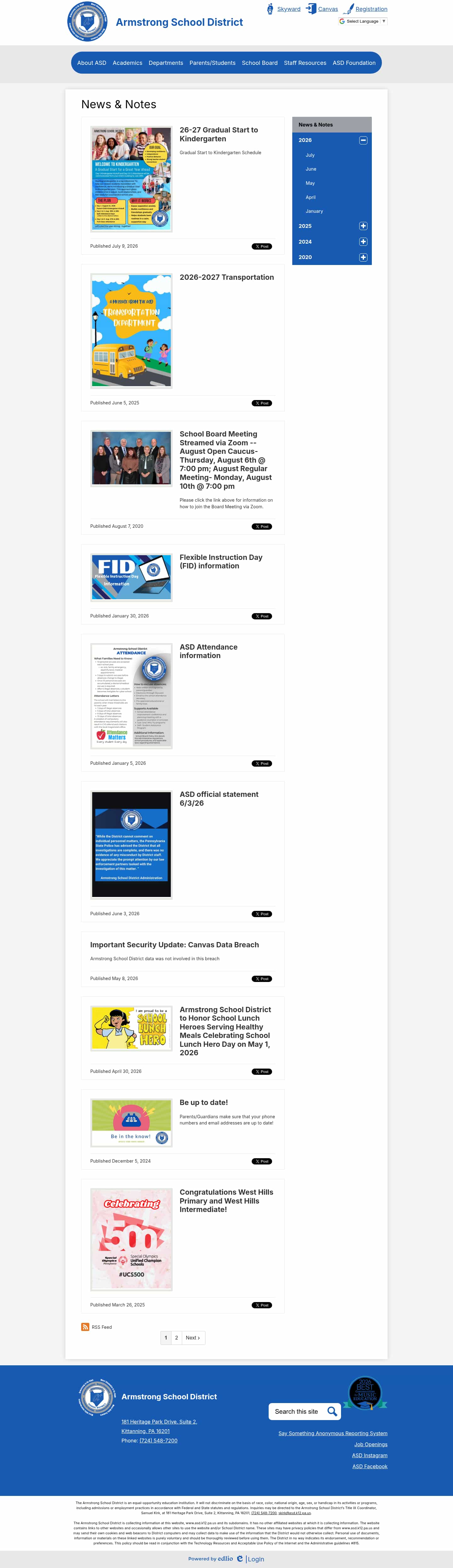 Latest website image capture