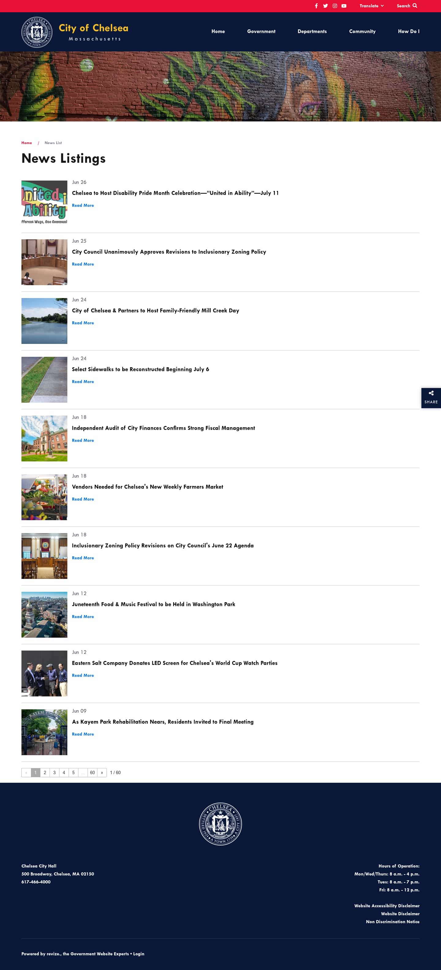 Latest website image capture
