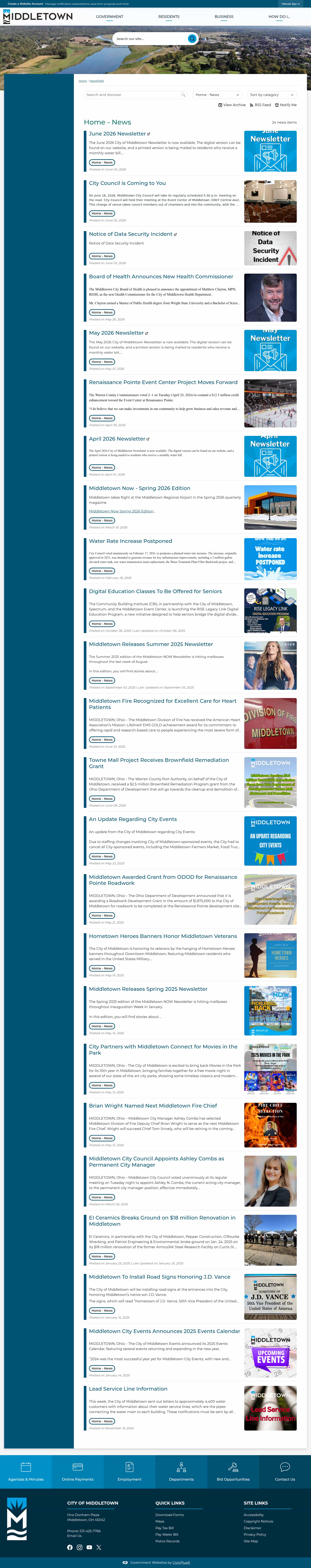 Latest website image capture