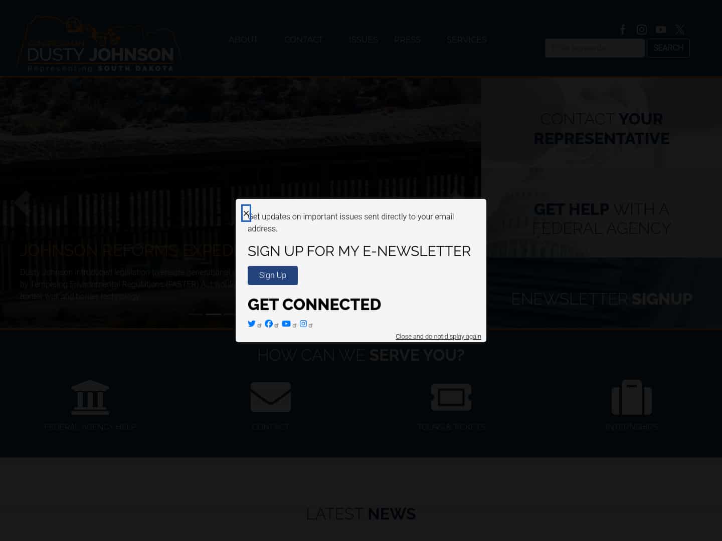 Latest website image capture