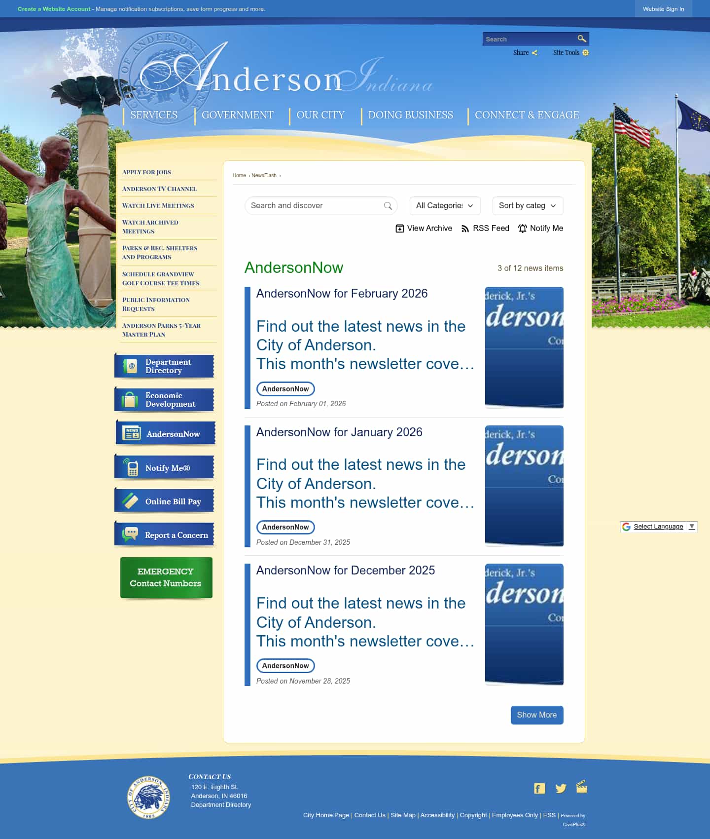 Latest website image capture