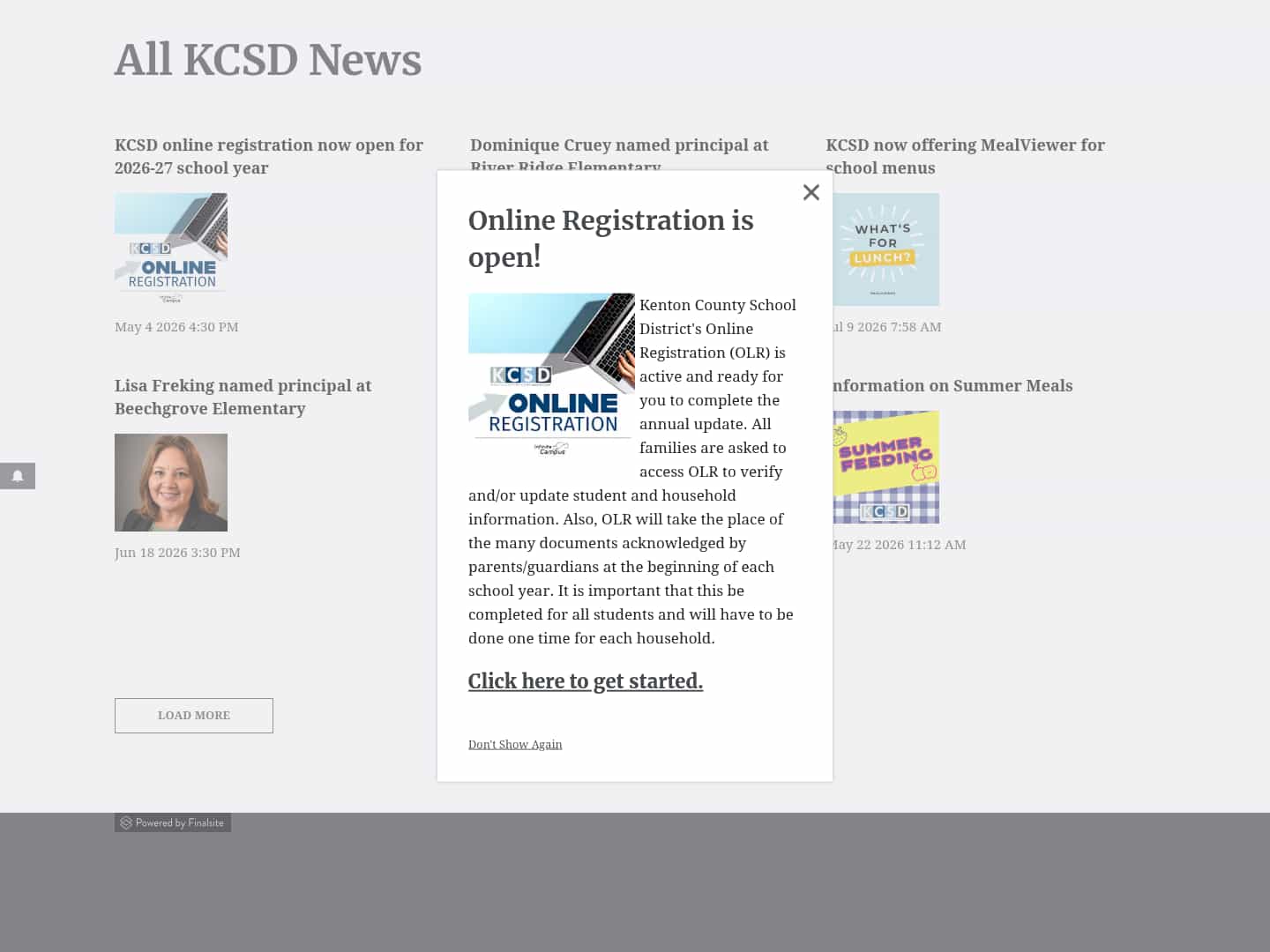 Latest website image capture