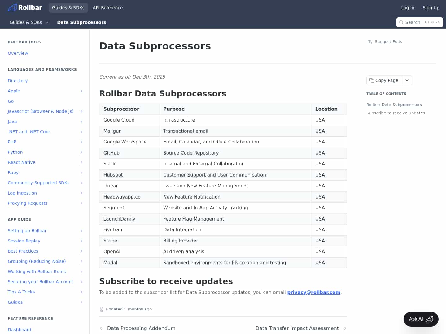 Latest website image capture