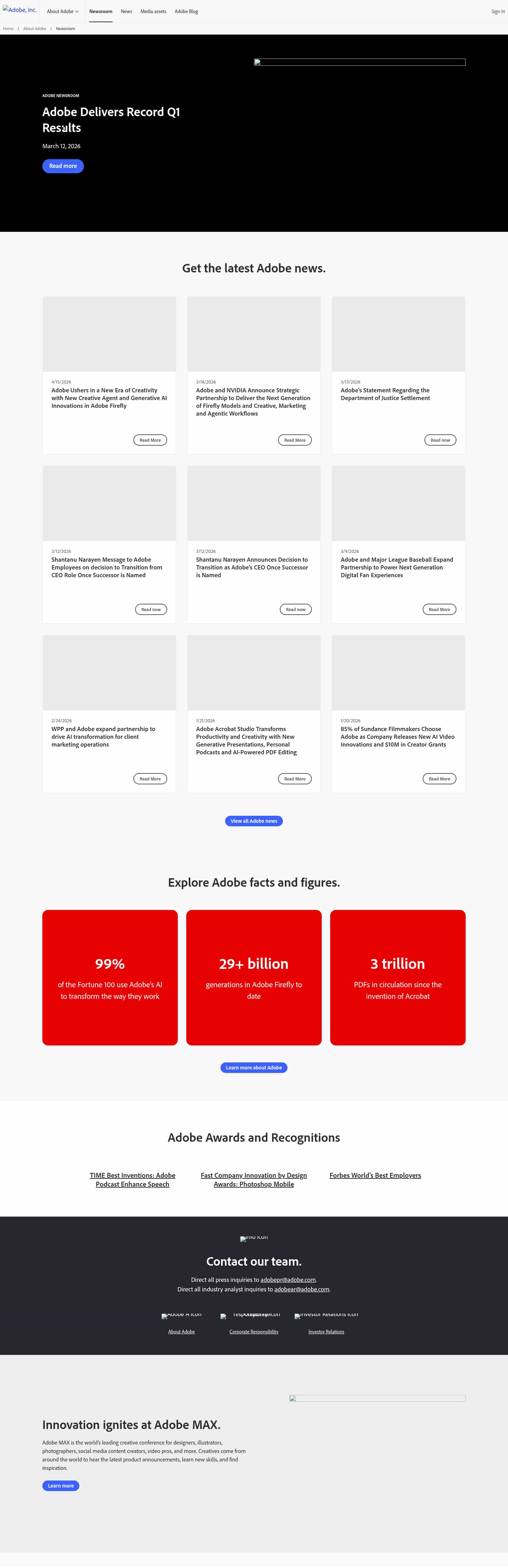 Latest website image capture