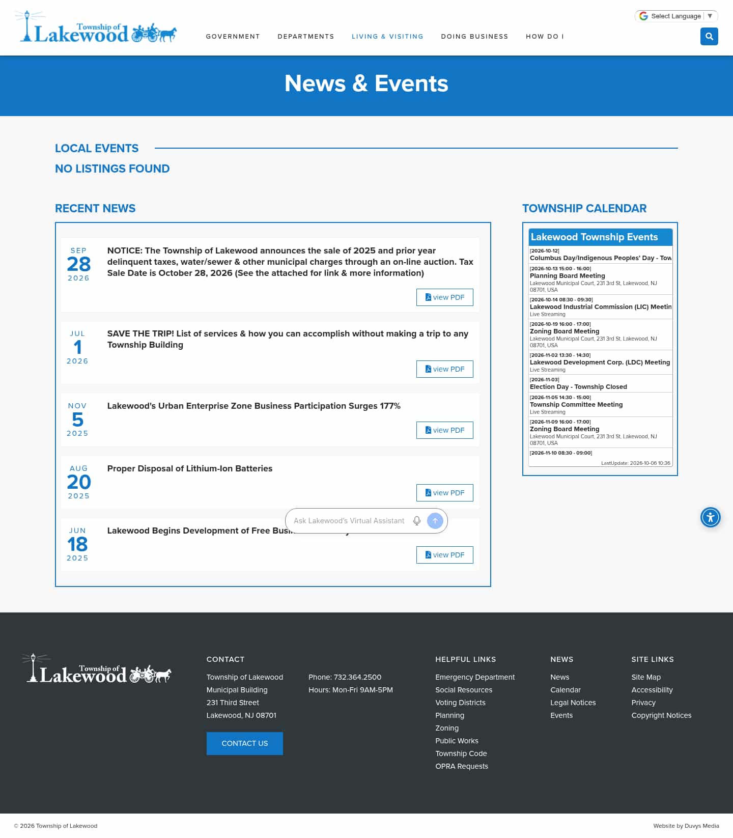 Latest website image capture