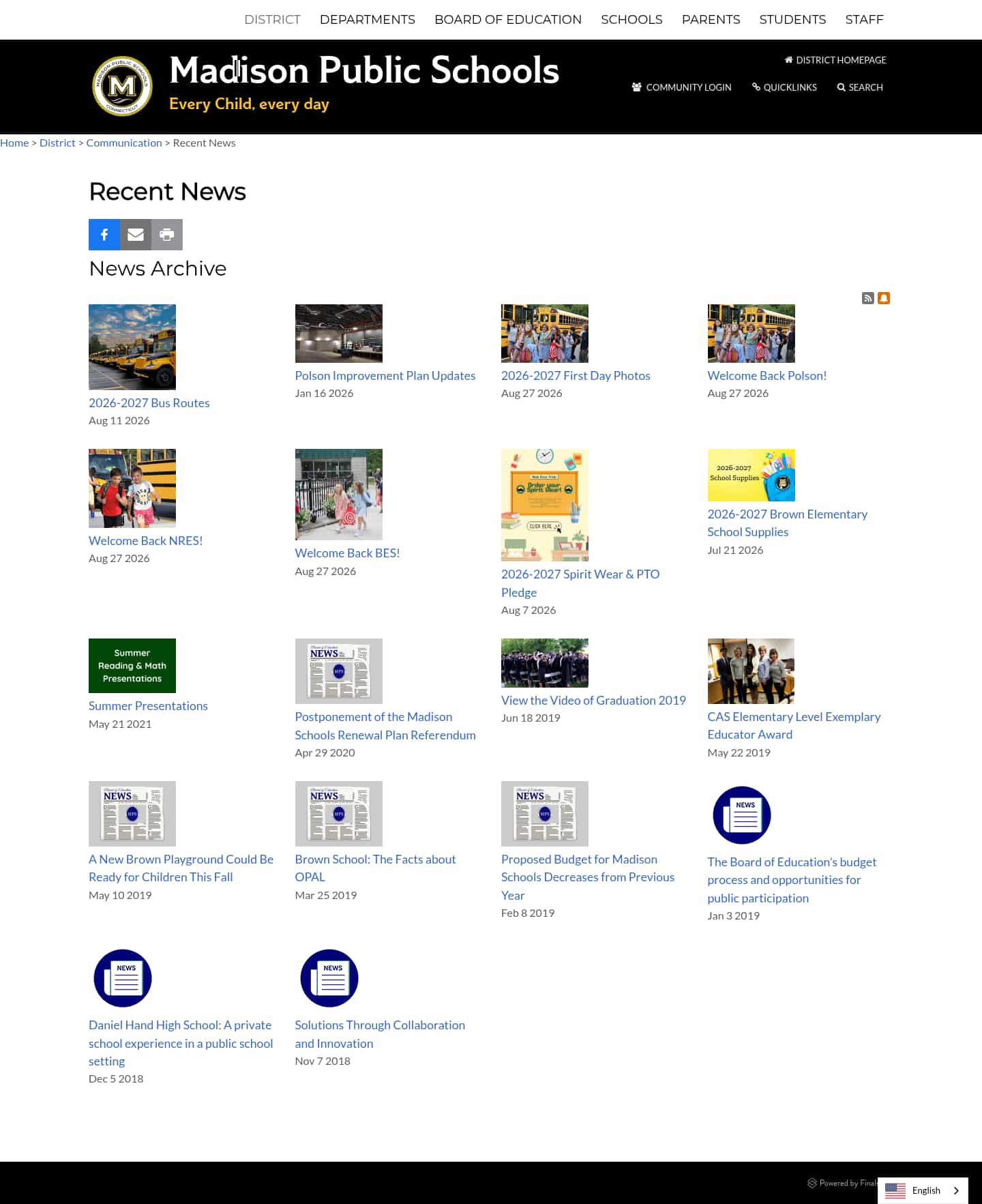 Latest website image capture