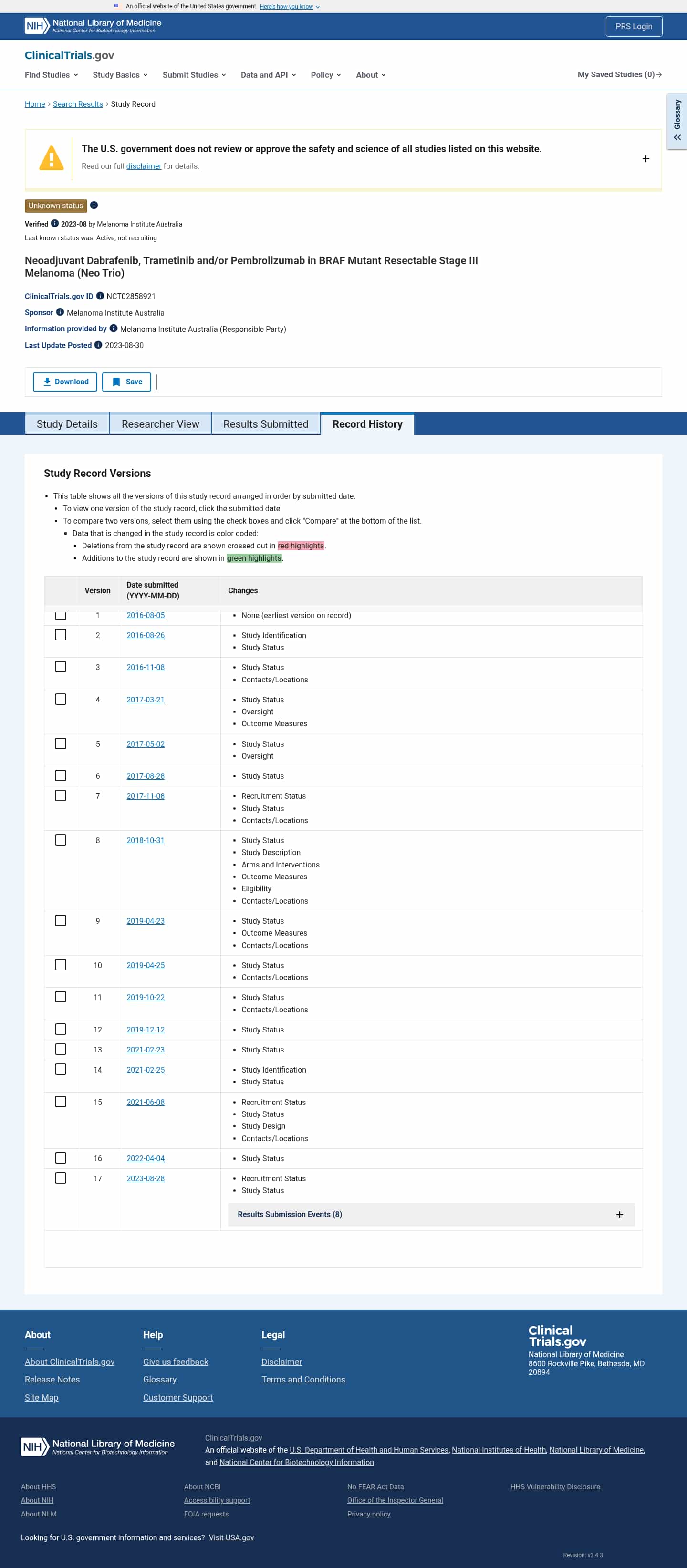Latest website image capture