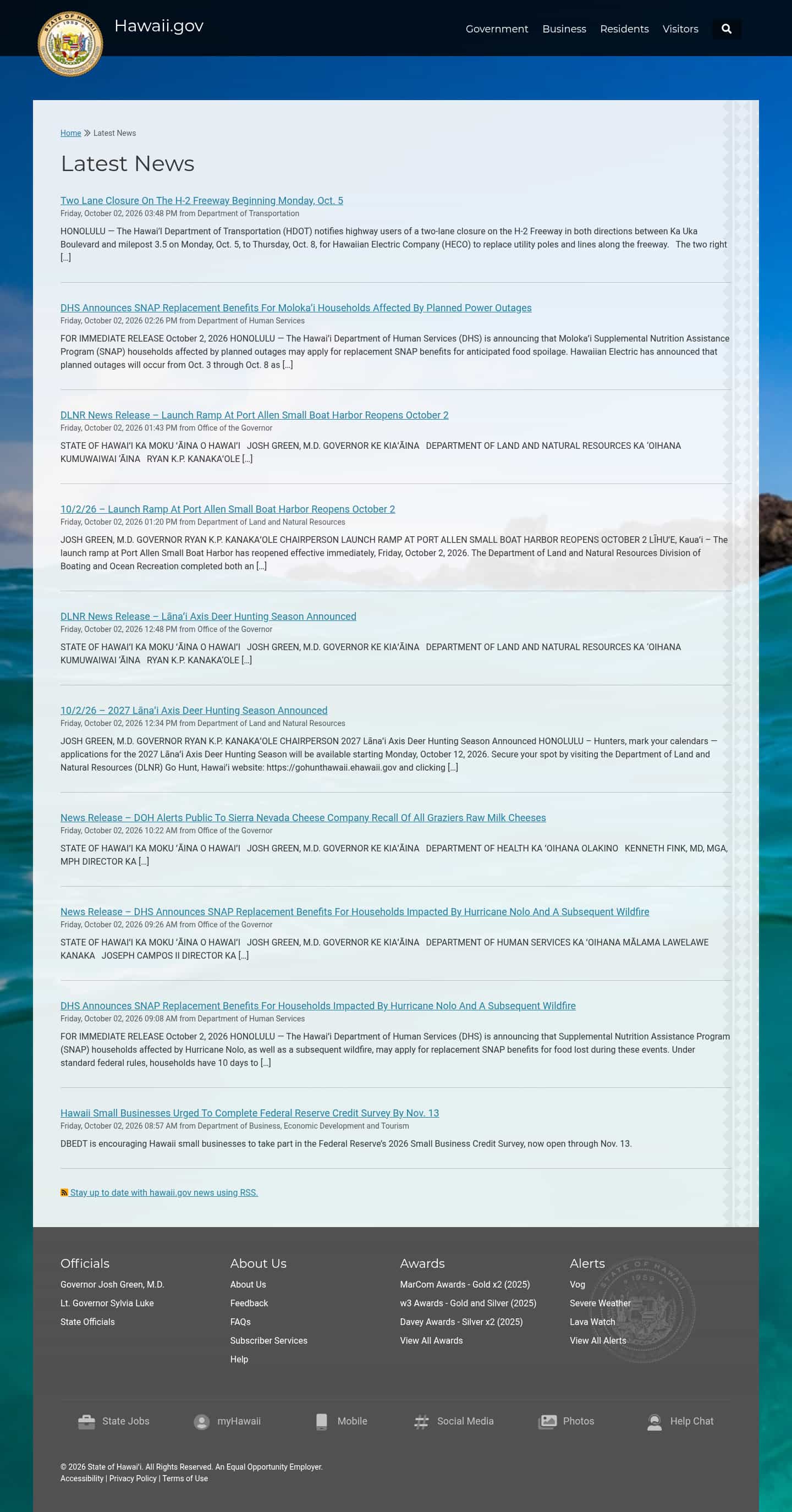 Latest website image capture