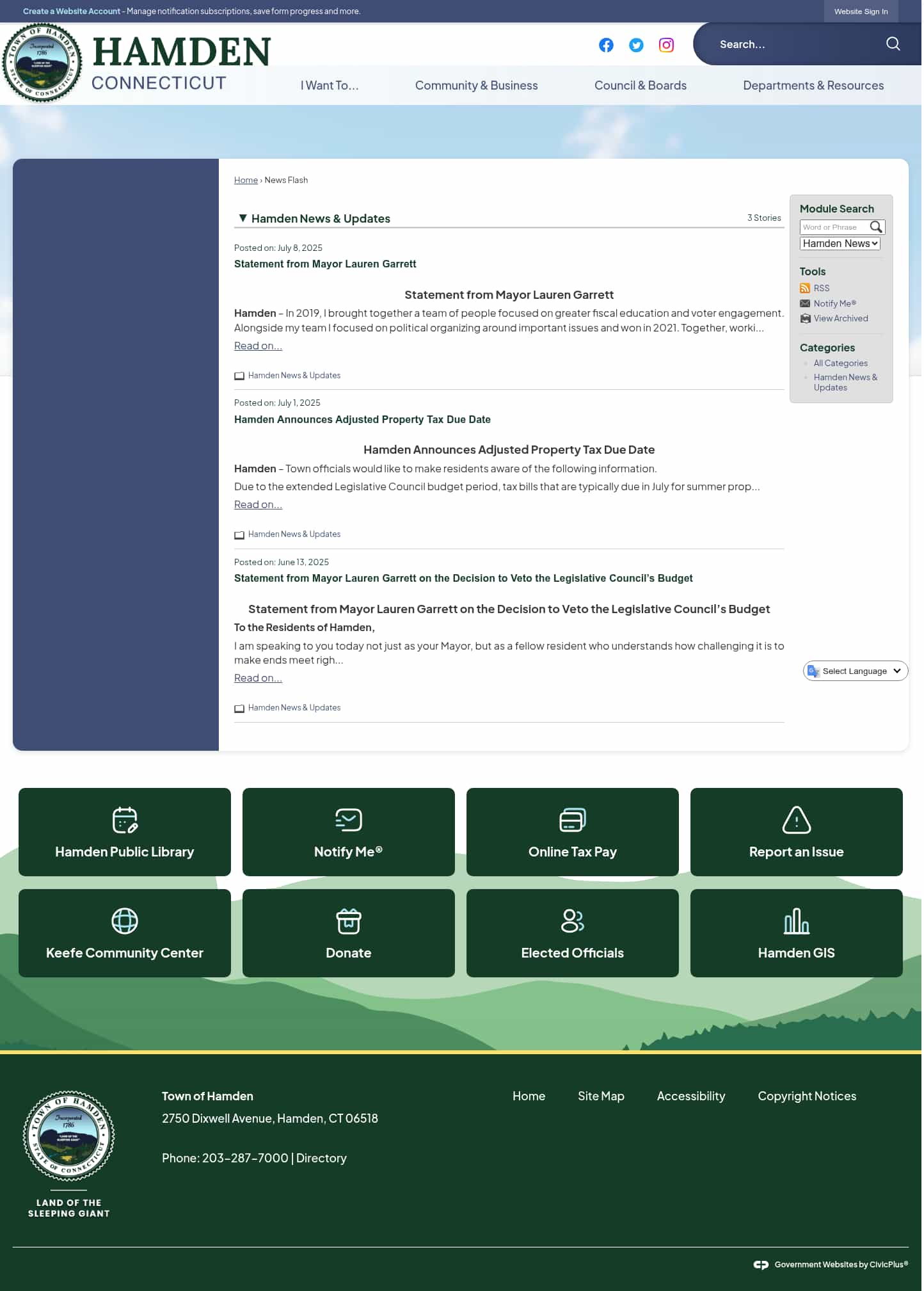 Latest website image capture