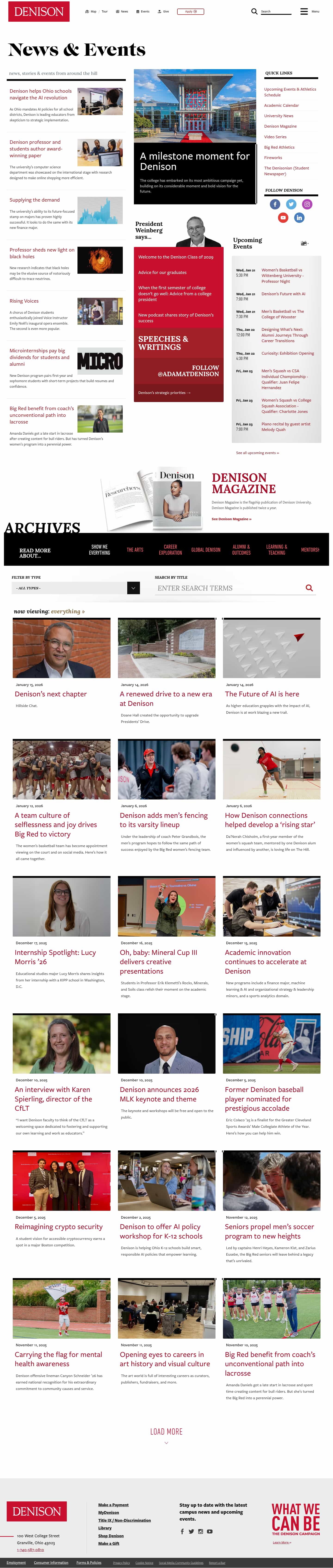 Latest website image capture