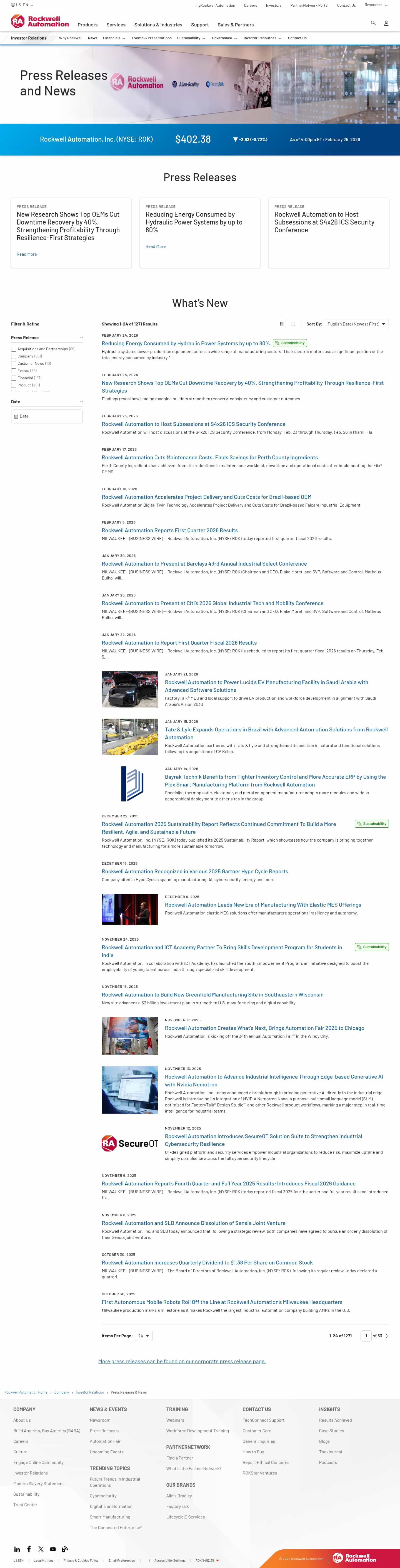 Latest website image capture