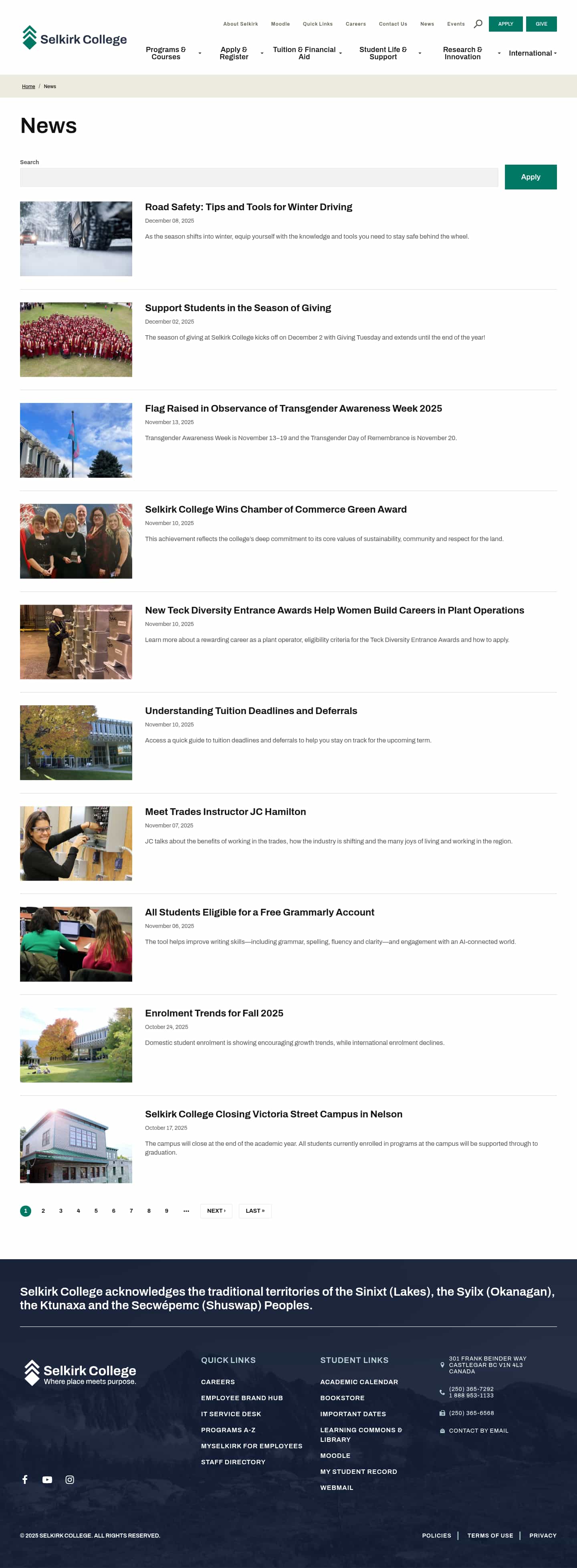 Latest website image capture