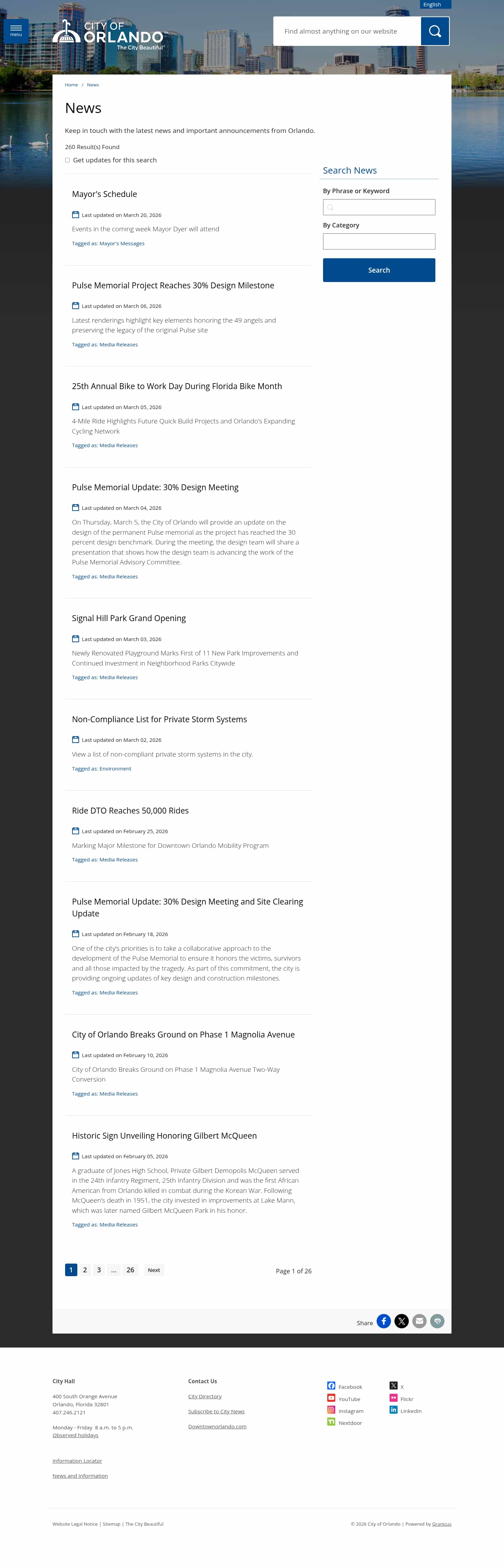 Latest website image capture