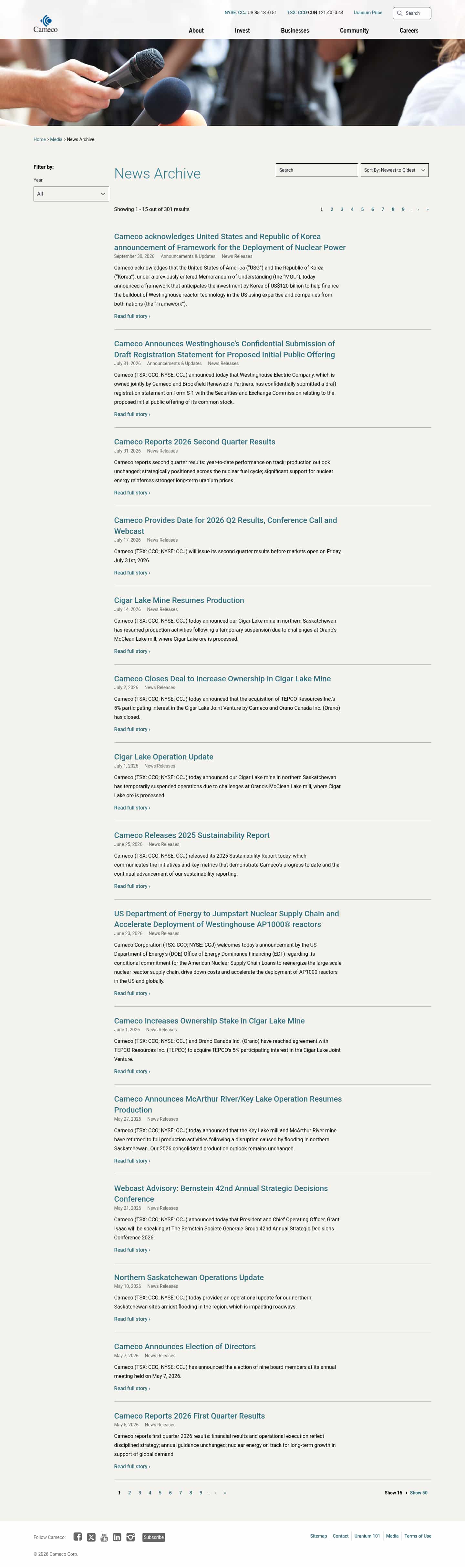 Latest website image capture