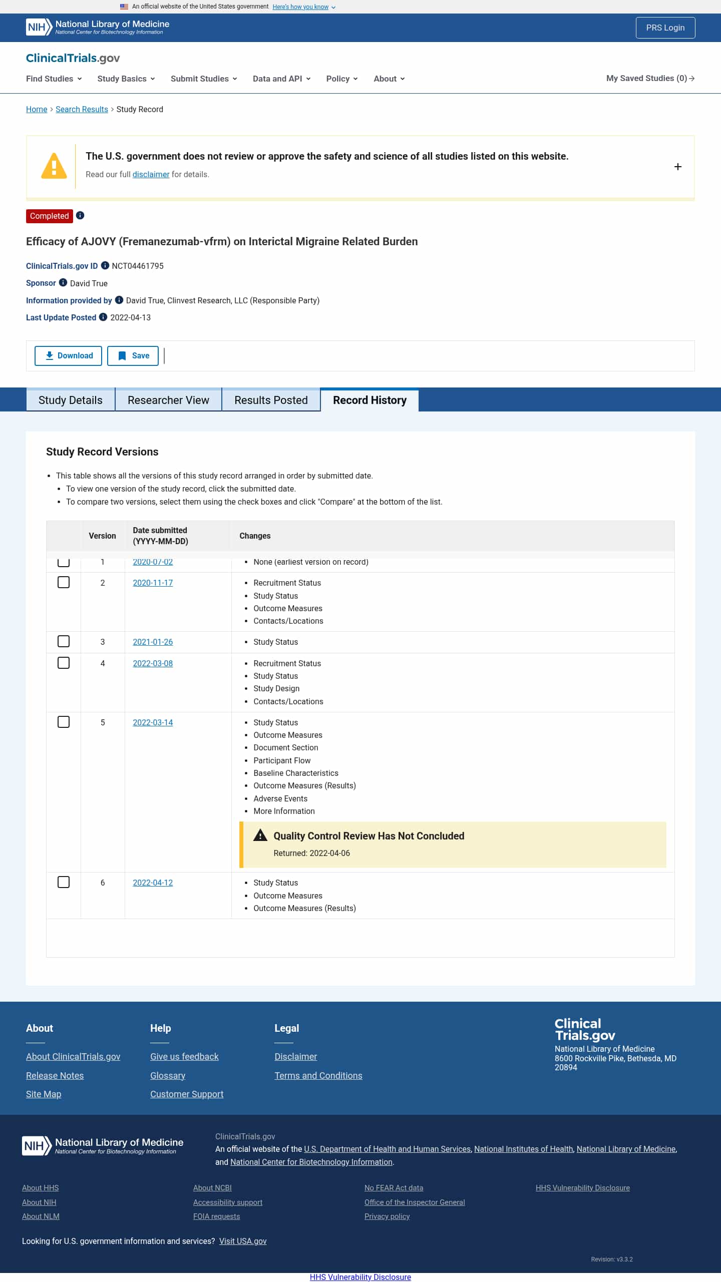 Latest website image capture