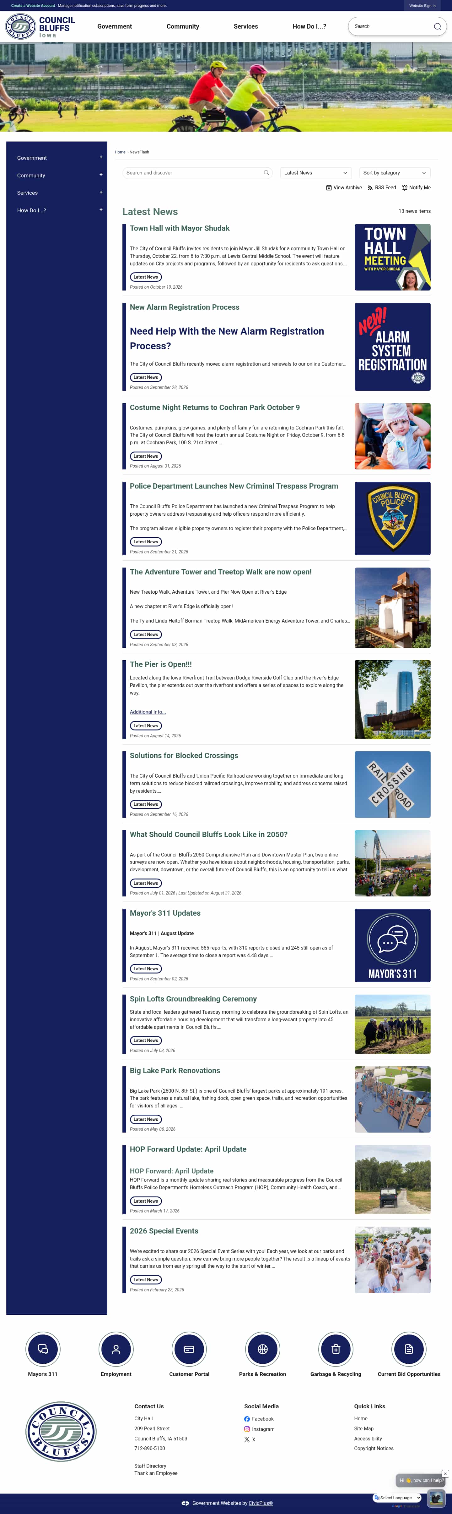 Latest website image capture