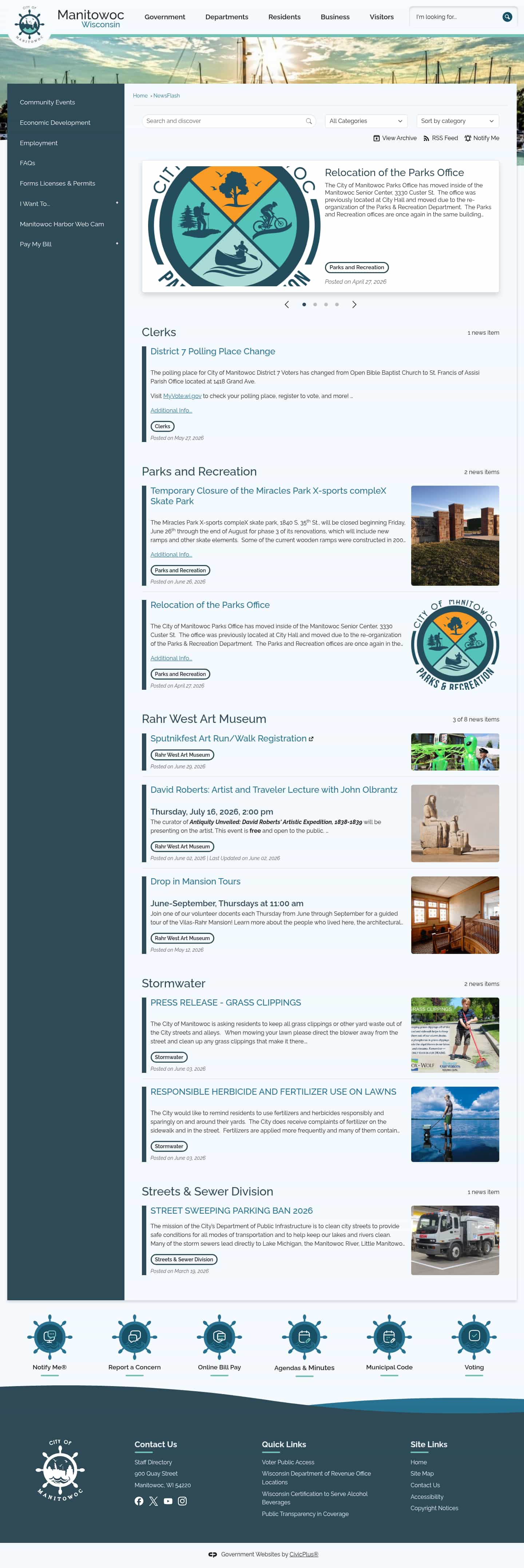 Latest website image capture