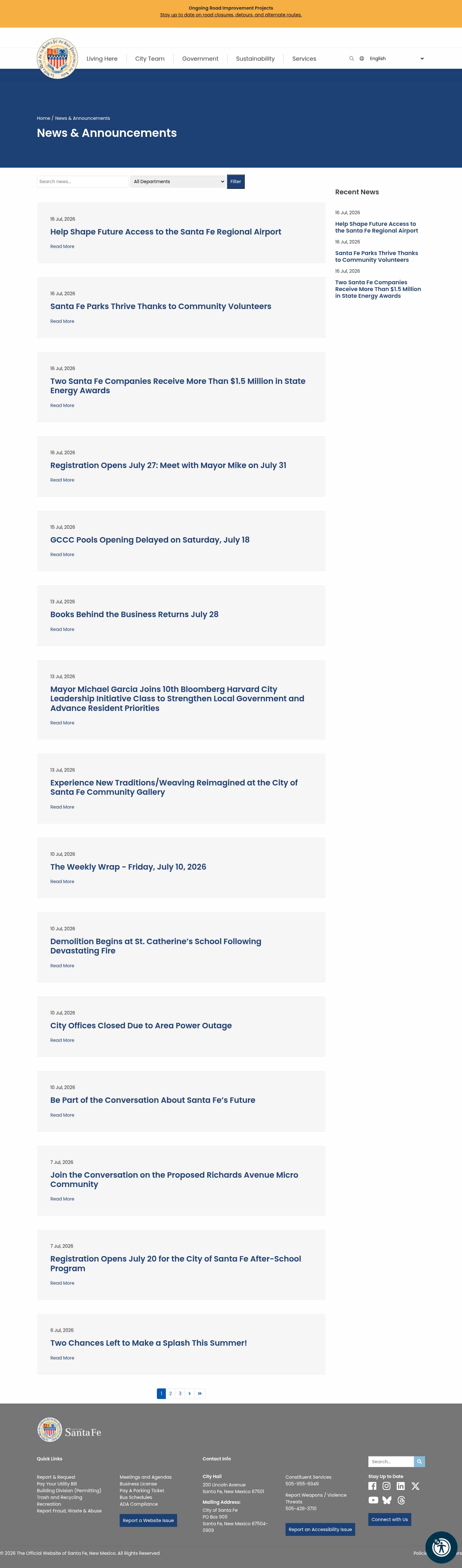 Latest website image capture